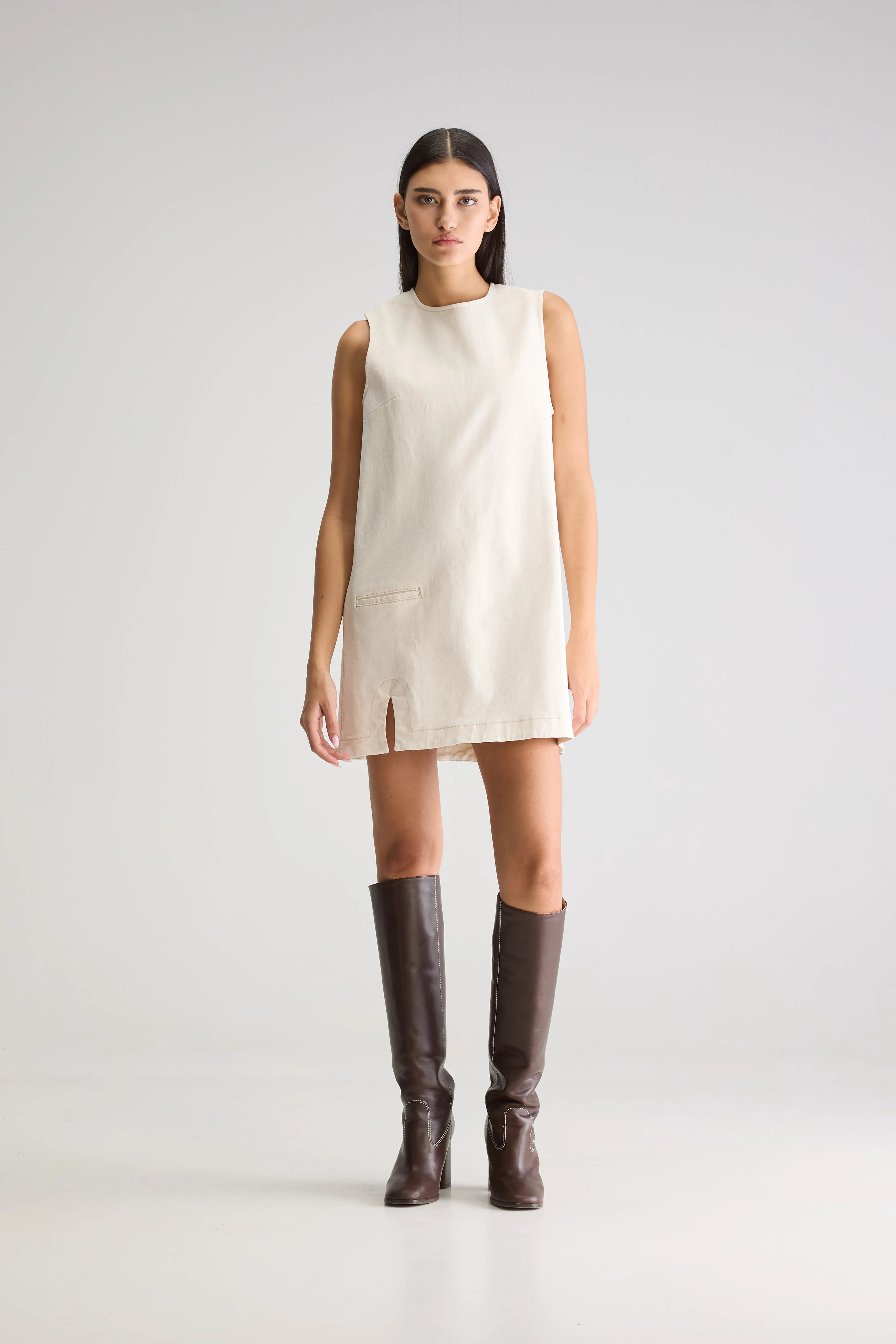 Mini-robe Gapily - Natural Pour Femme | Bellerose