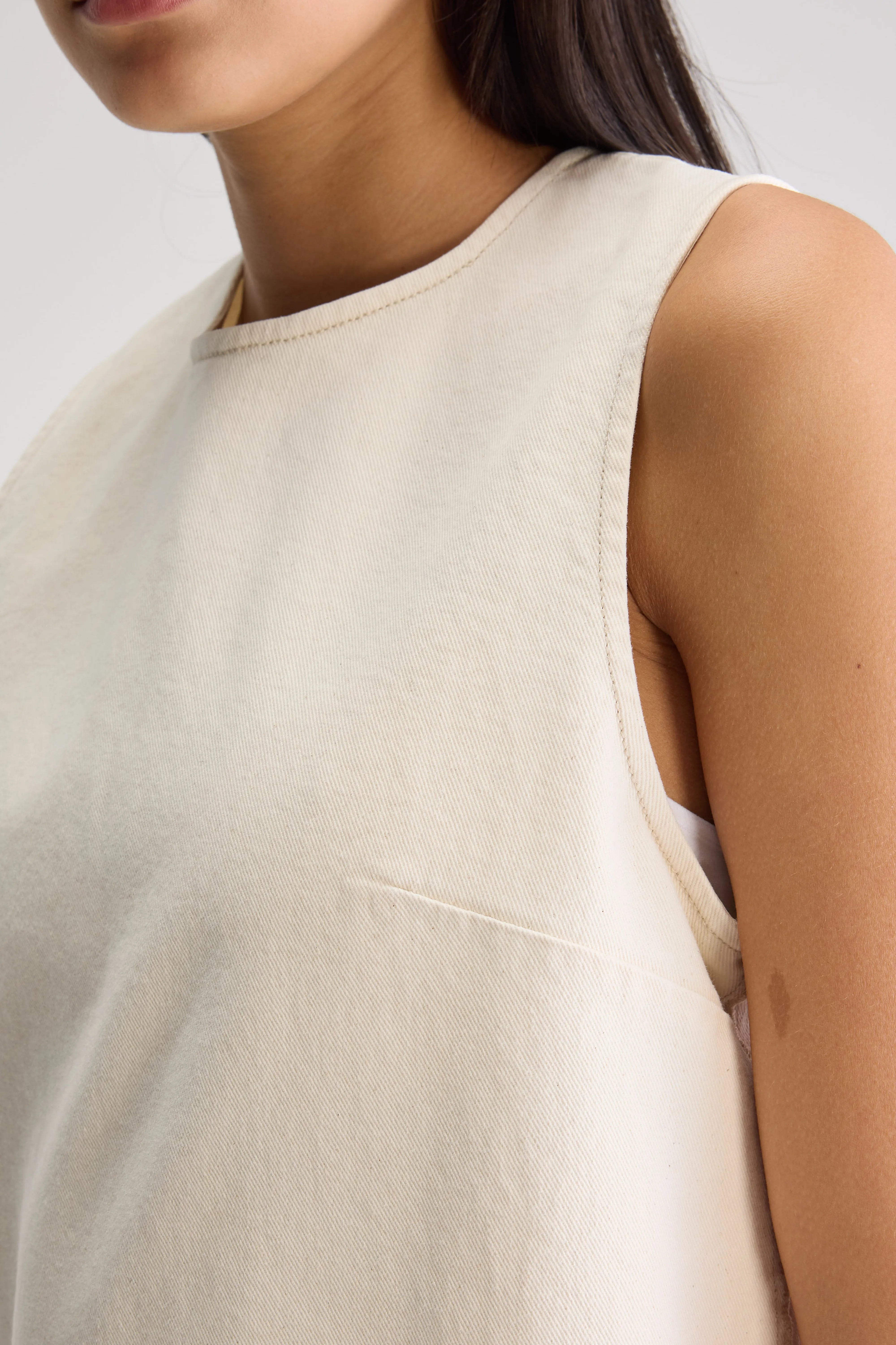 Gapily mini dress (251 / W / NATURAL)