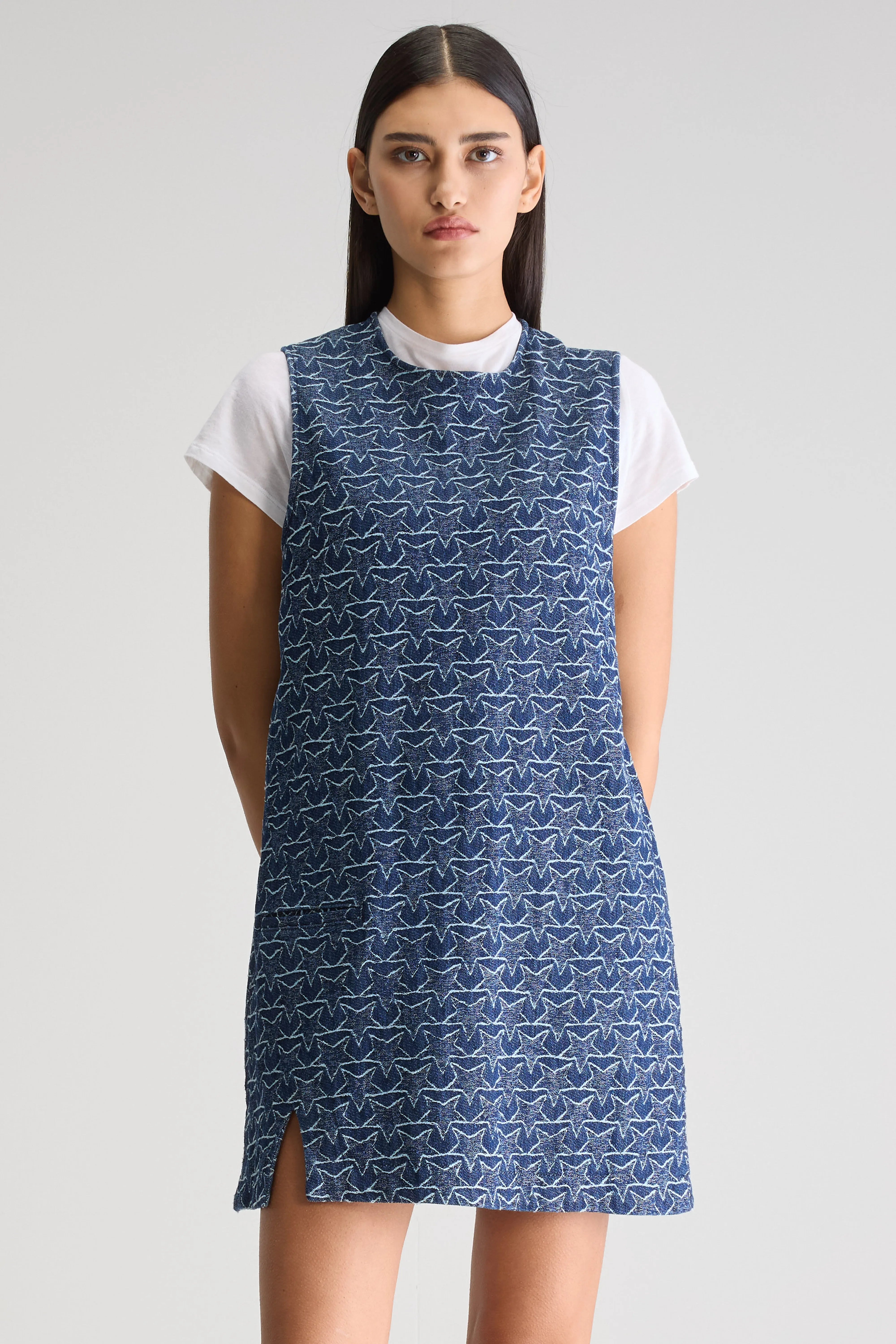 Gapily Mini Dress - Rinse For Women | Bellerose