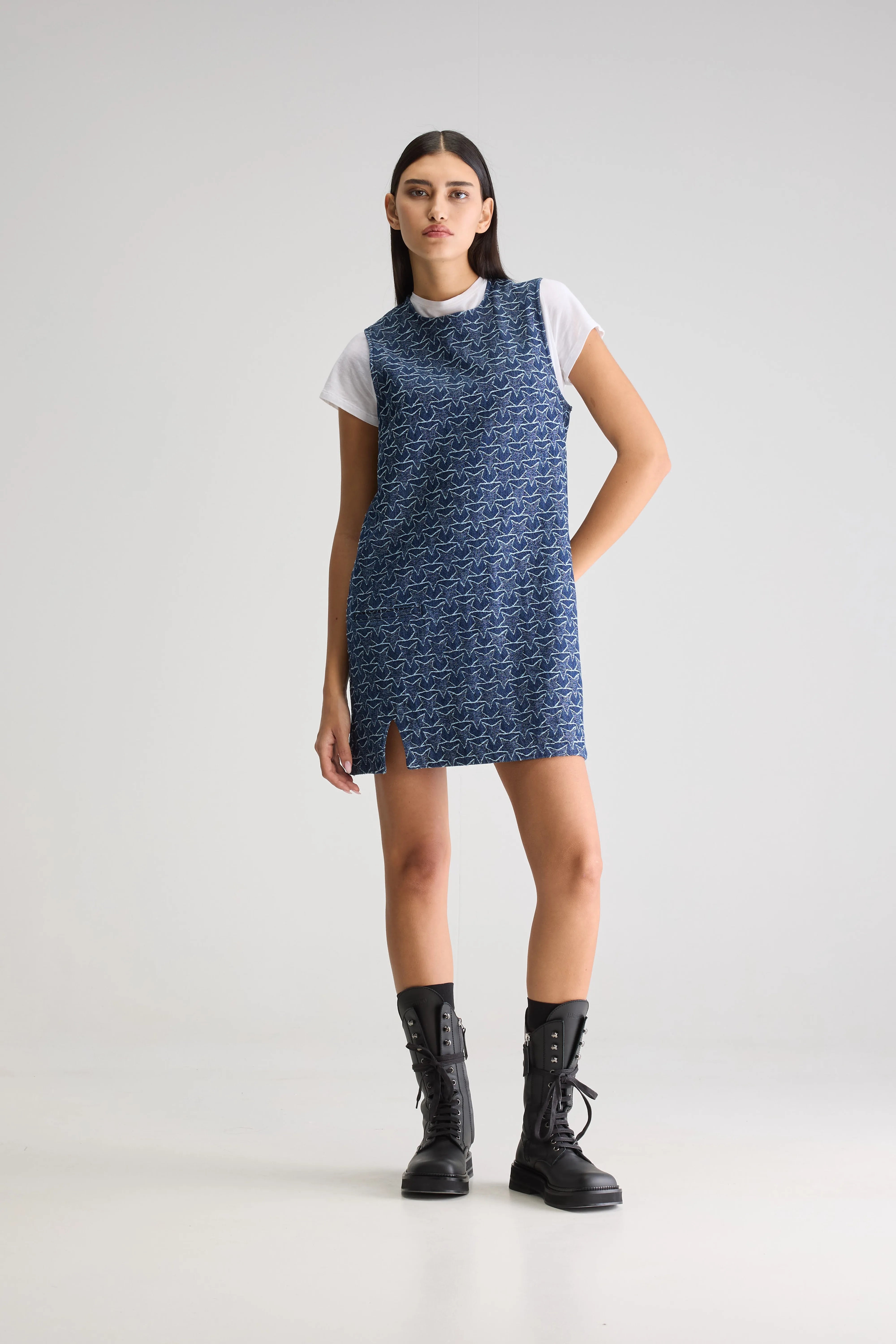 Gapily Mini Dress - Rinse For Women | Bellerose