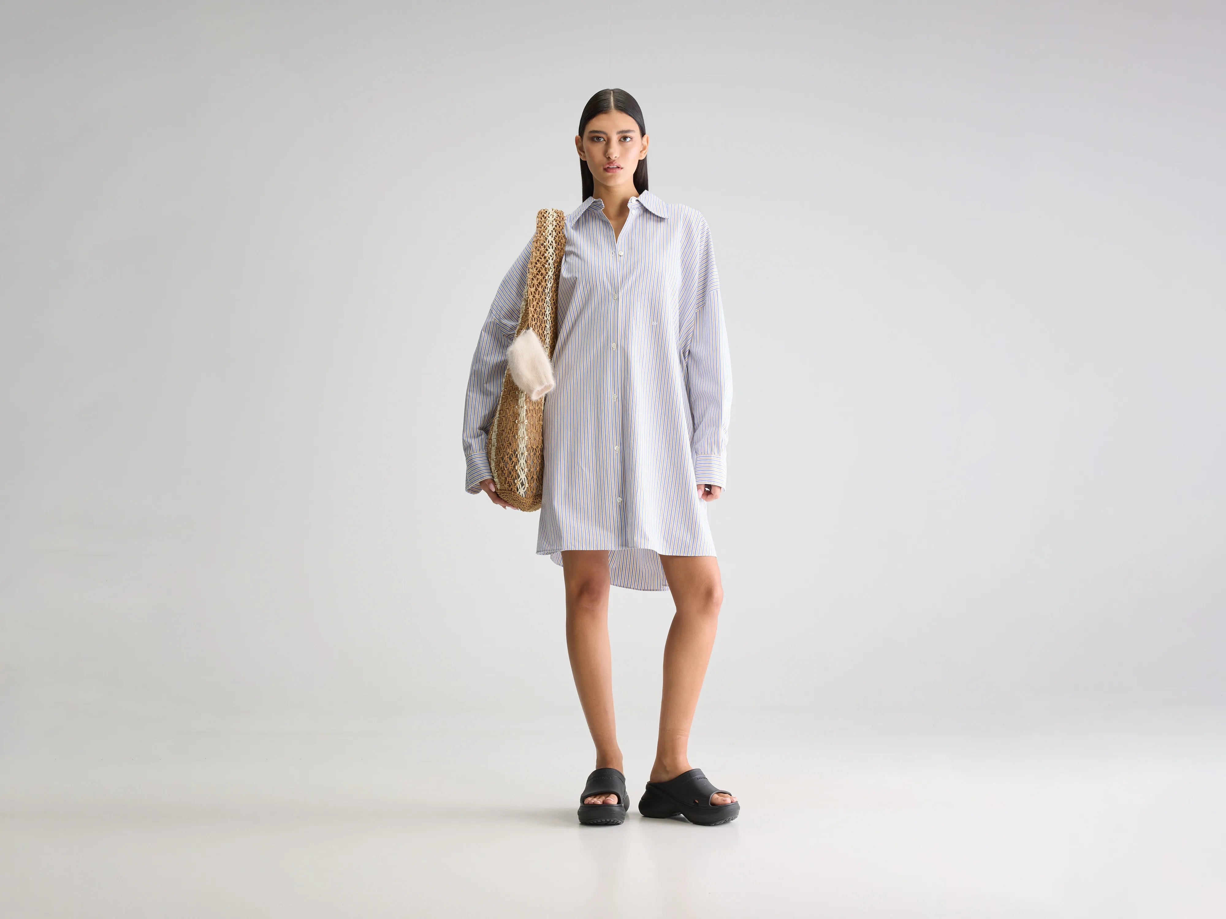Robe-chemise Gita (251 / W / STRIPE Q)