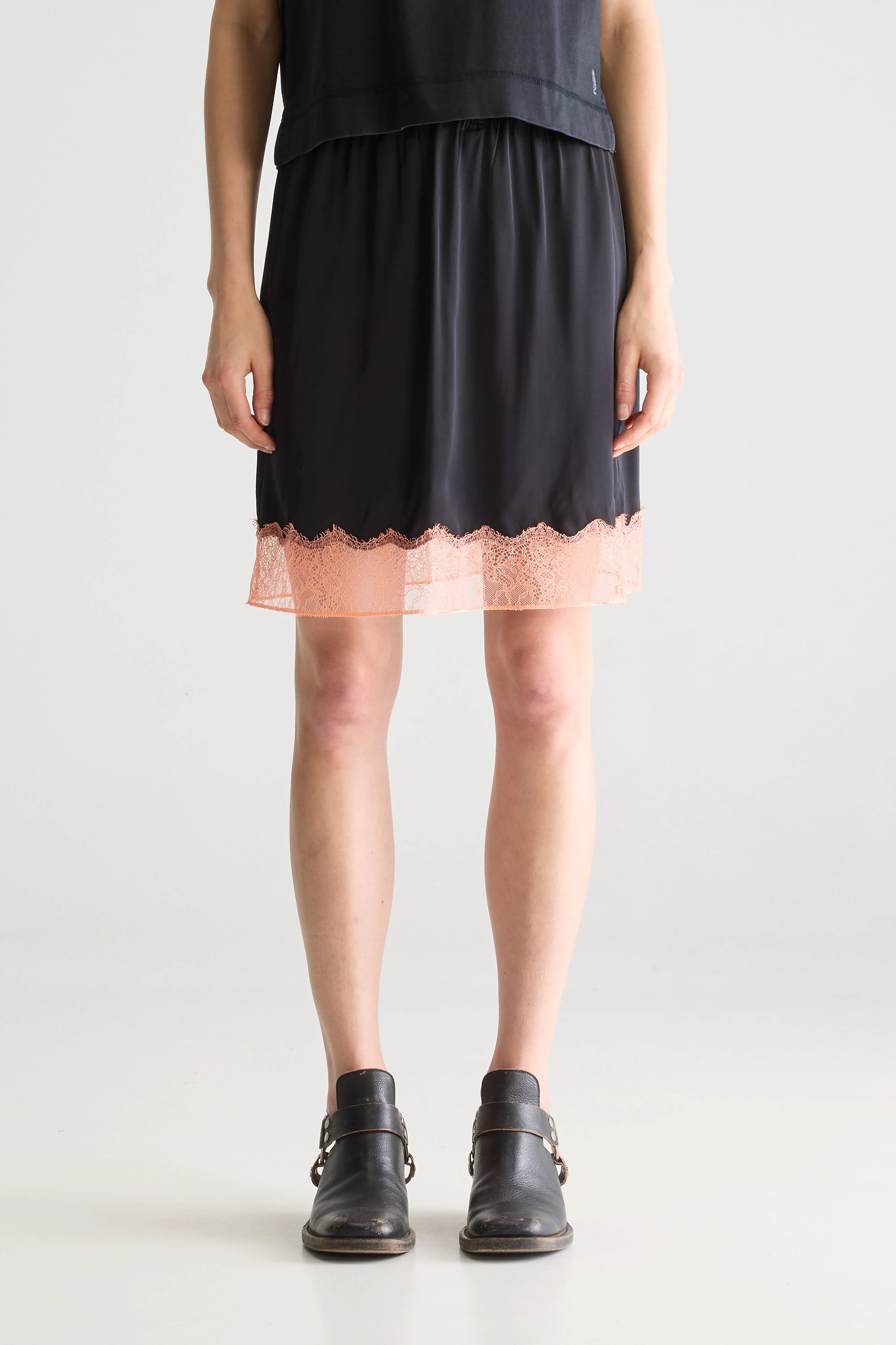 Haylin Mini Skirt - Black For Women | Bellerose