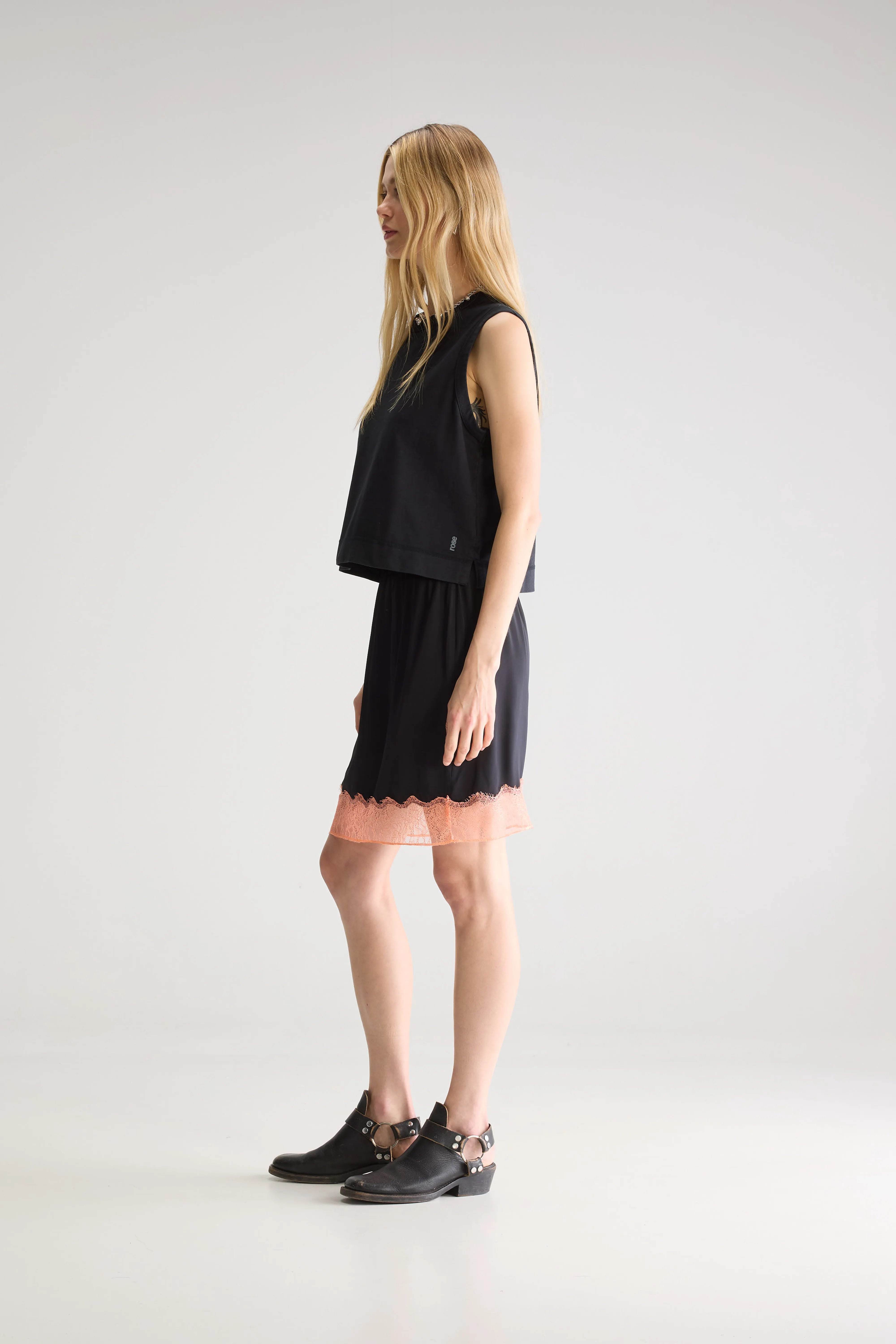 Haylin Mini Skirt - Black For Women | Bellerose