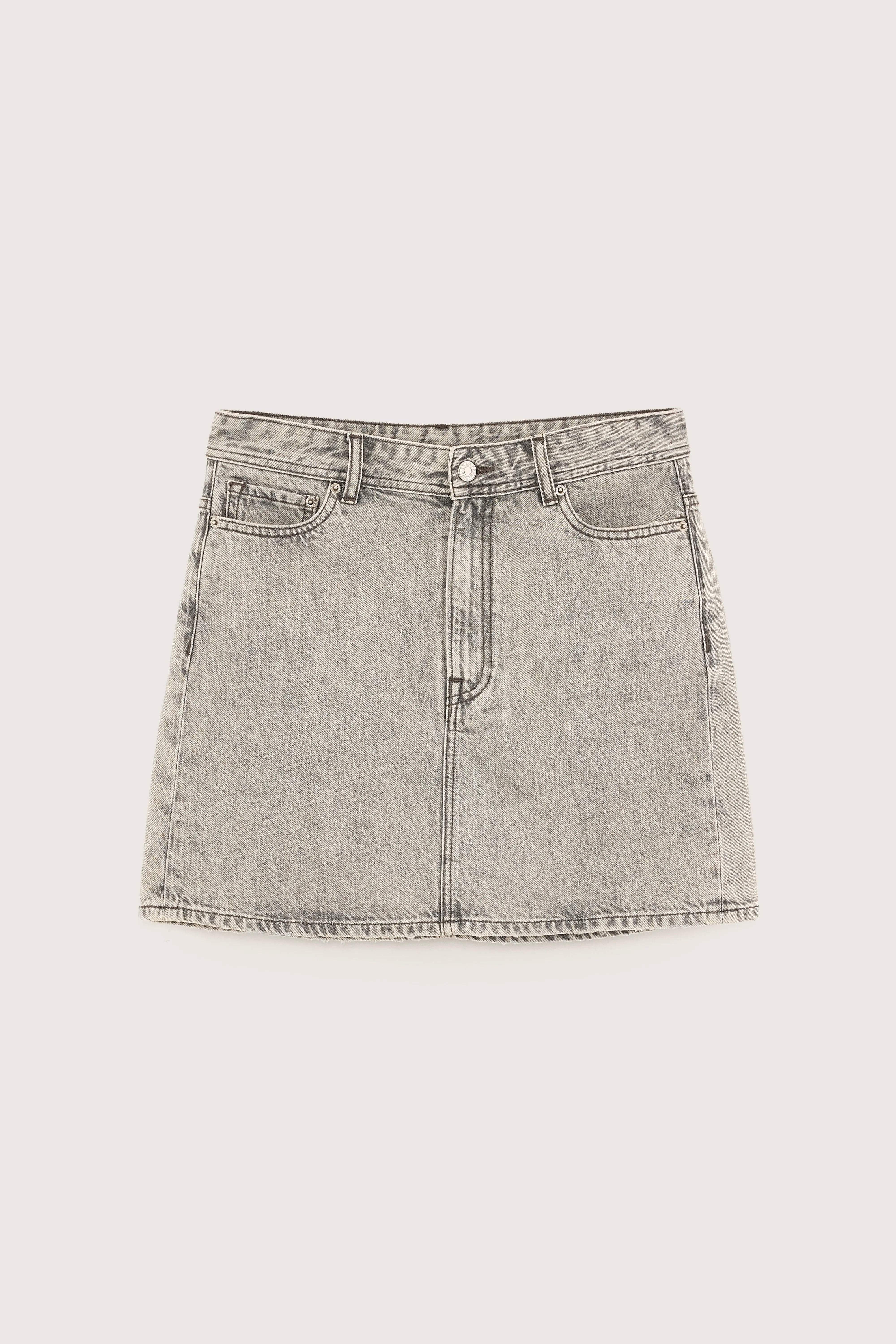 Pipa denim minirok (251 / W / USED GREY)