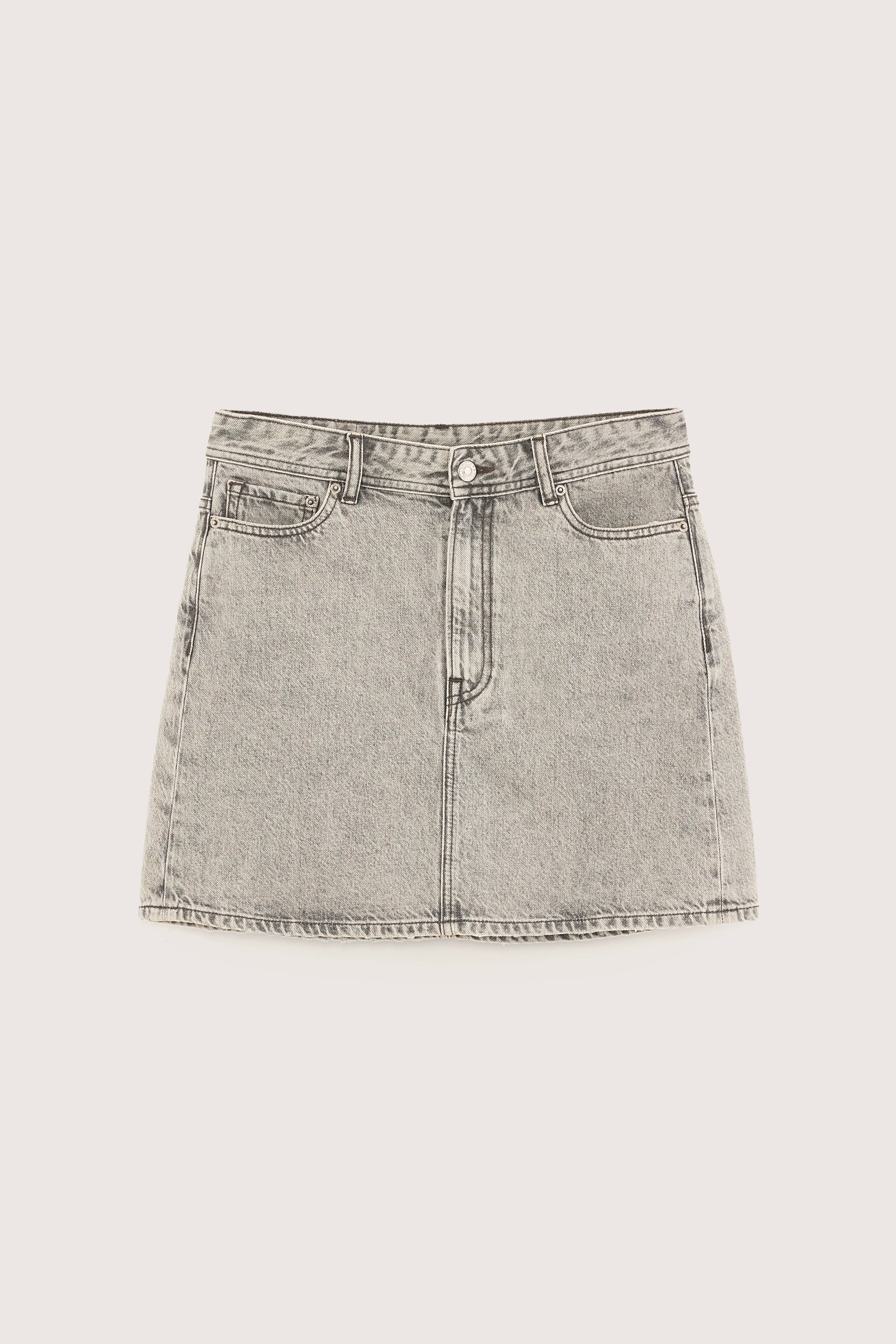 Pipa mini denim skirt (251 / W / USED GREY)