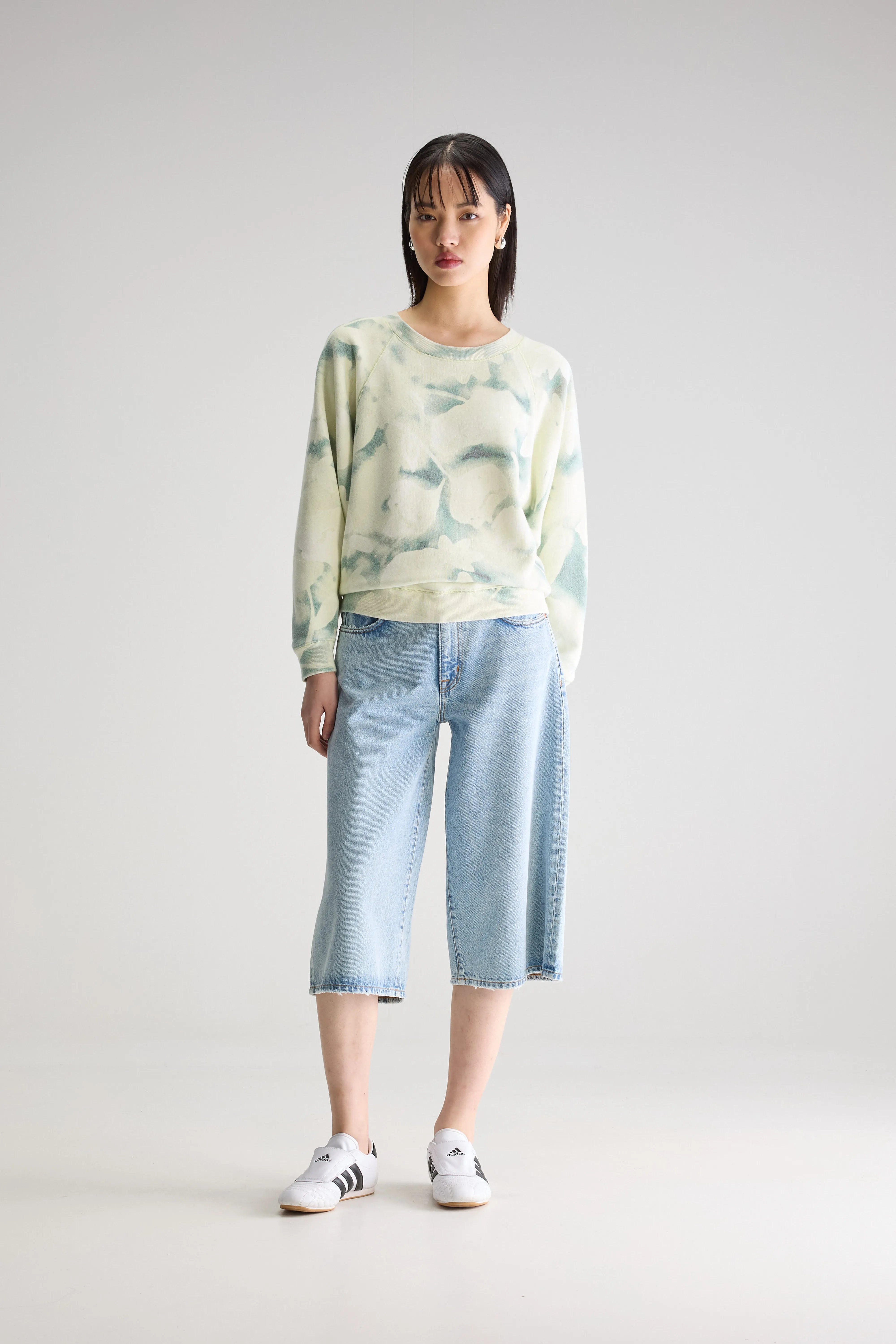 Fella Relaxed Sweatshirt - Honeydew For Women | Bellerose