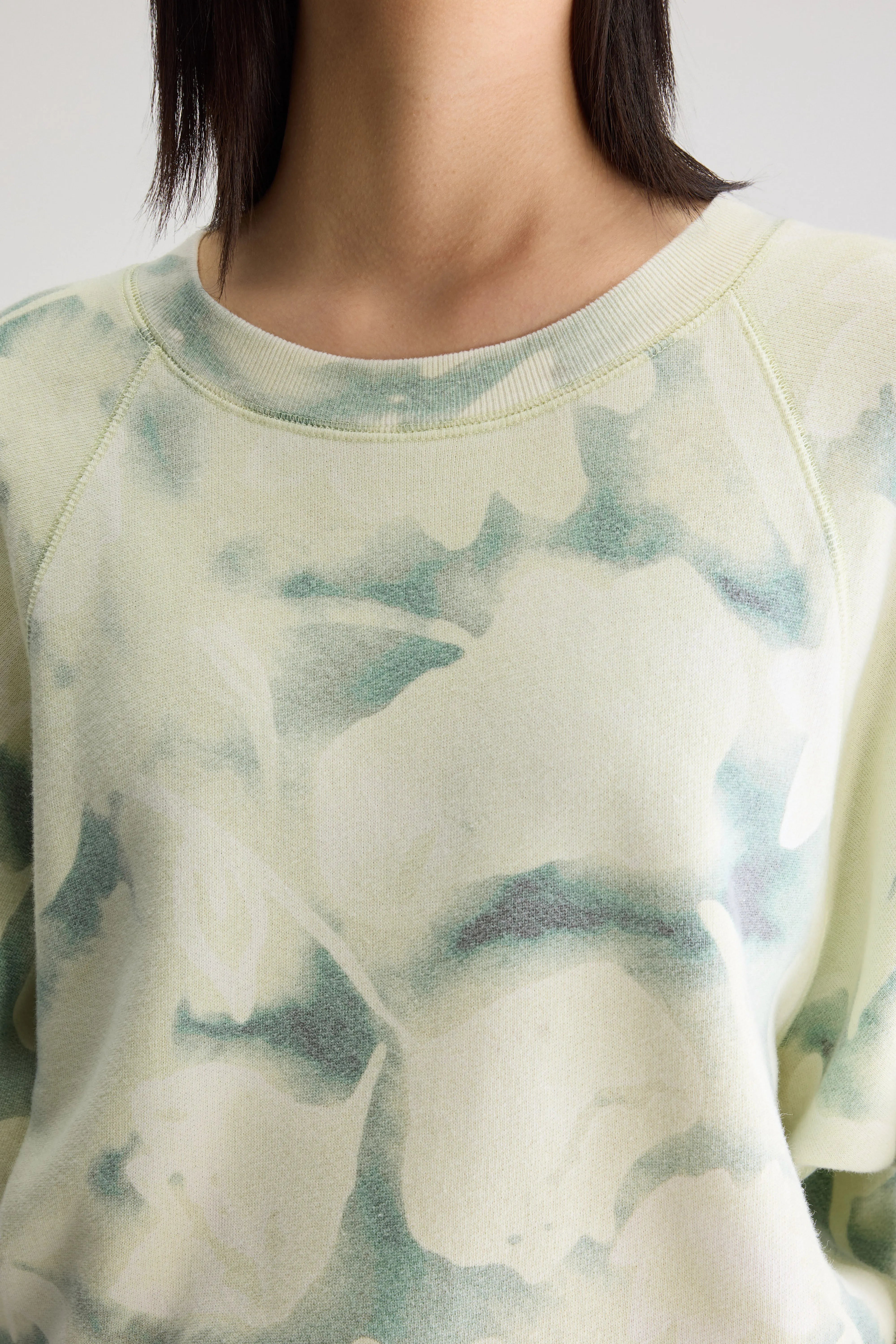 Fella Relaxed Sweatshirt - Honeydew For Women | Bellerose