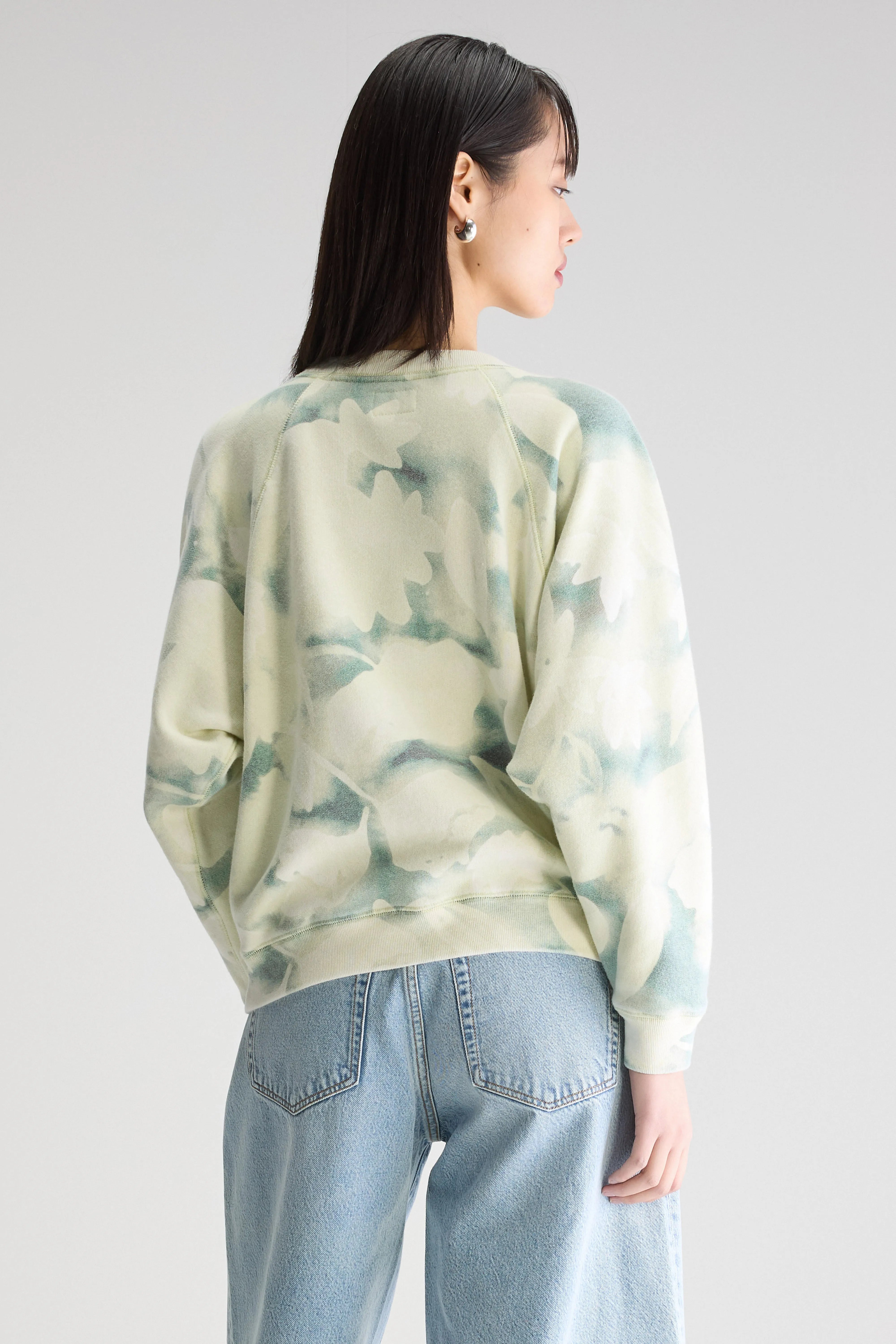 Fella Relaxed Sweatshirt - Honeydew For Women | Bellerose