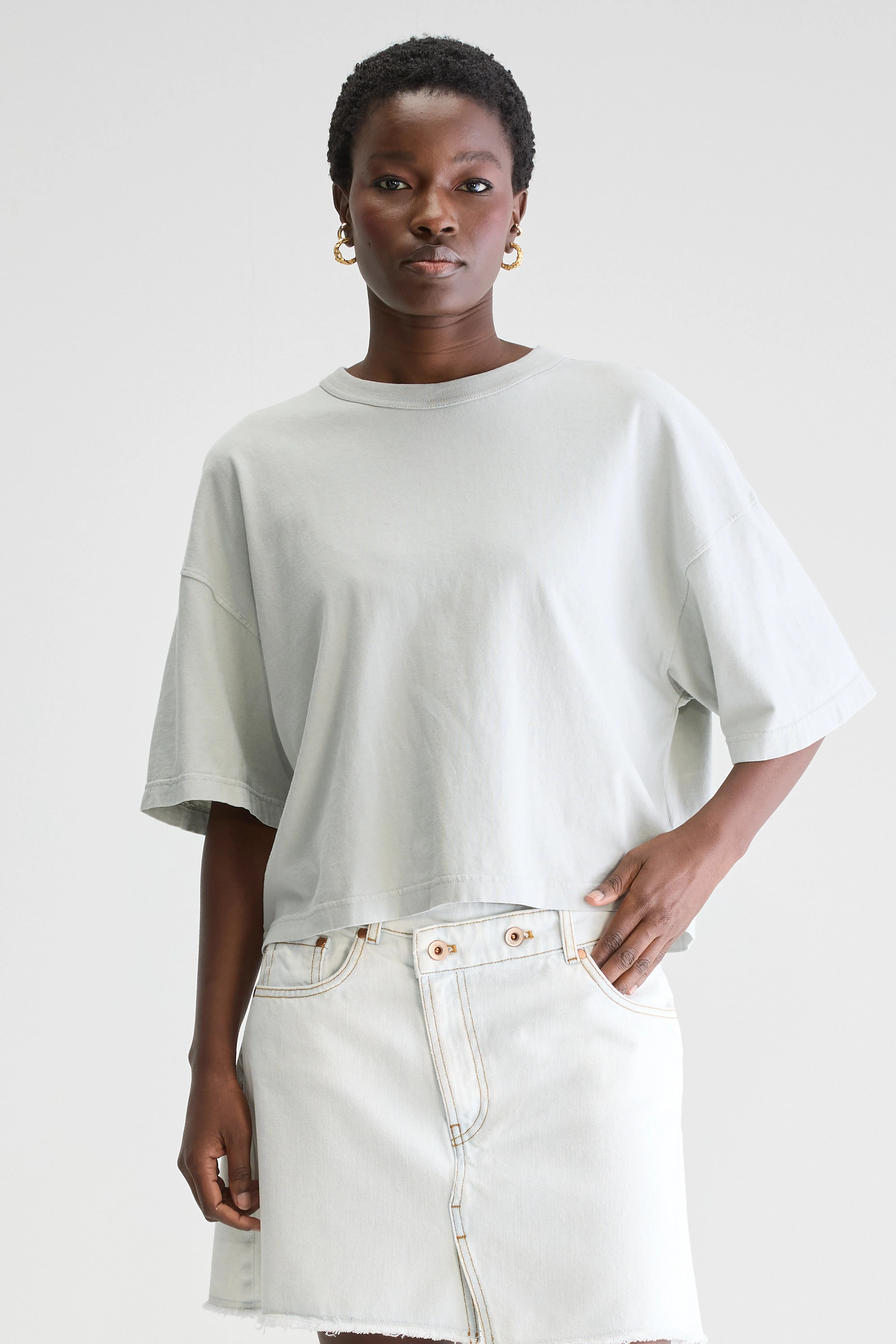 Voss t-shirt met korte mouwen (251 / W / DESERT SAGE)