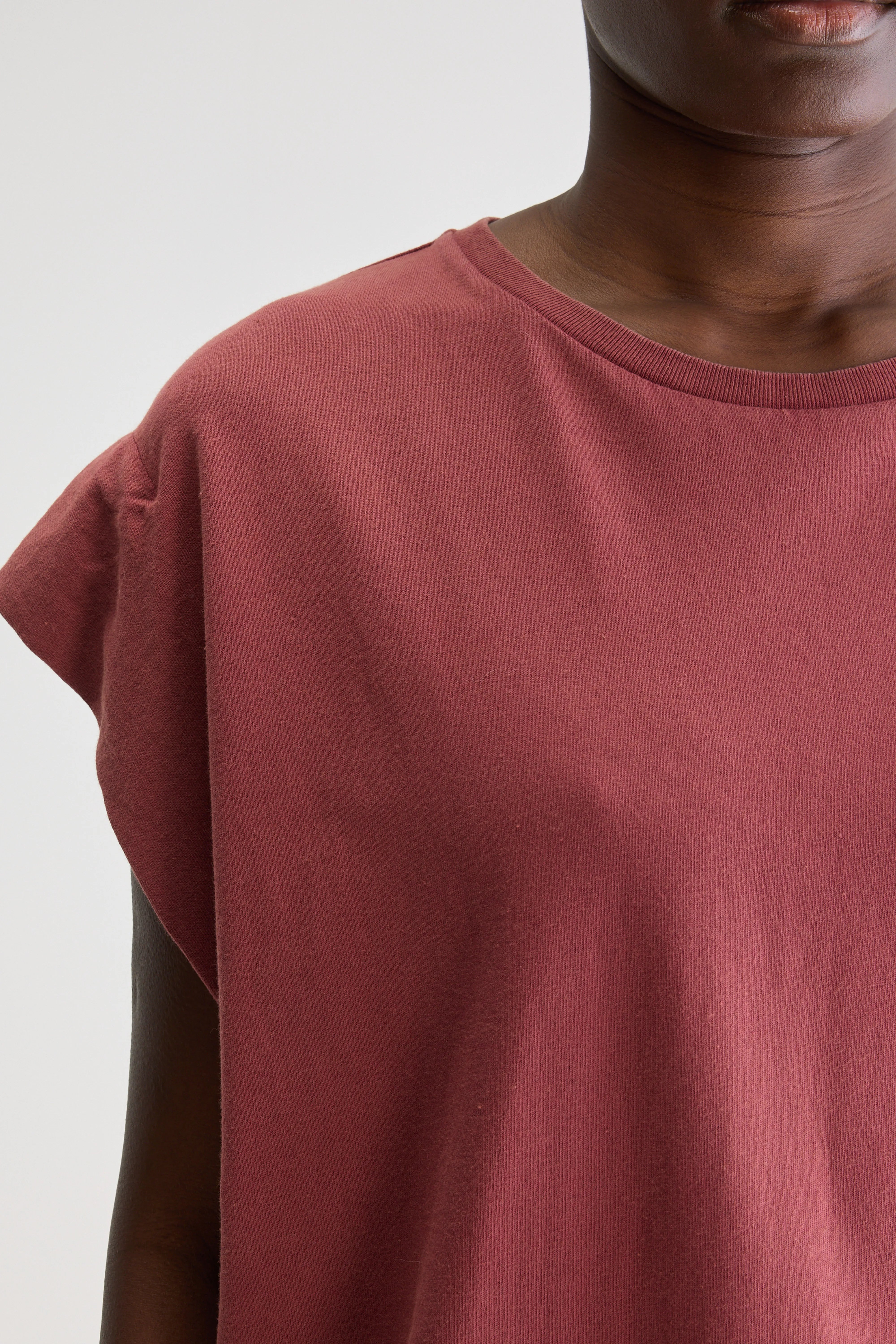 Vice Crewneck T-shirt - Bordeaux For Women | Bellerose