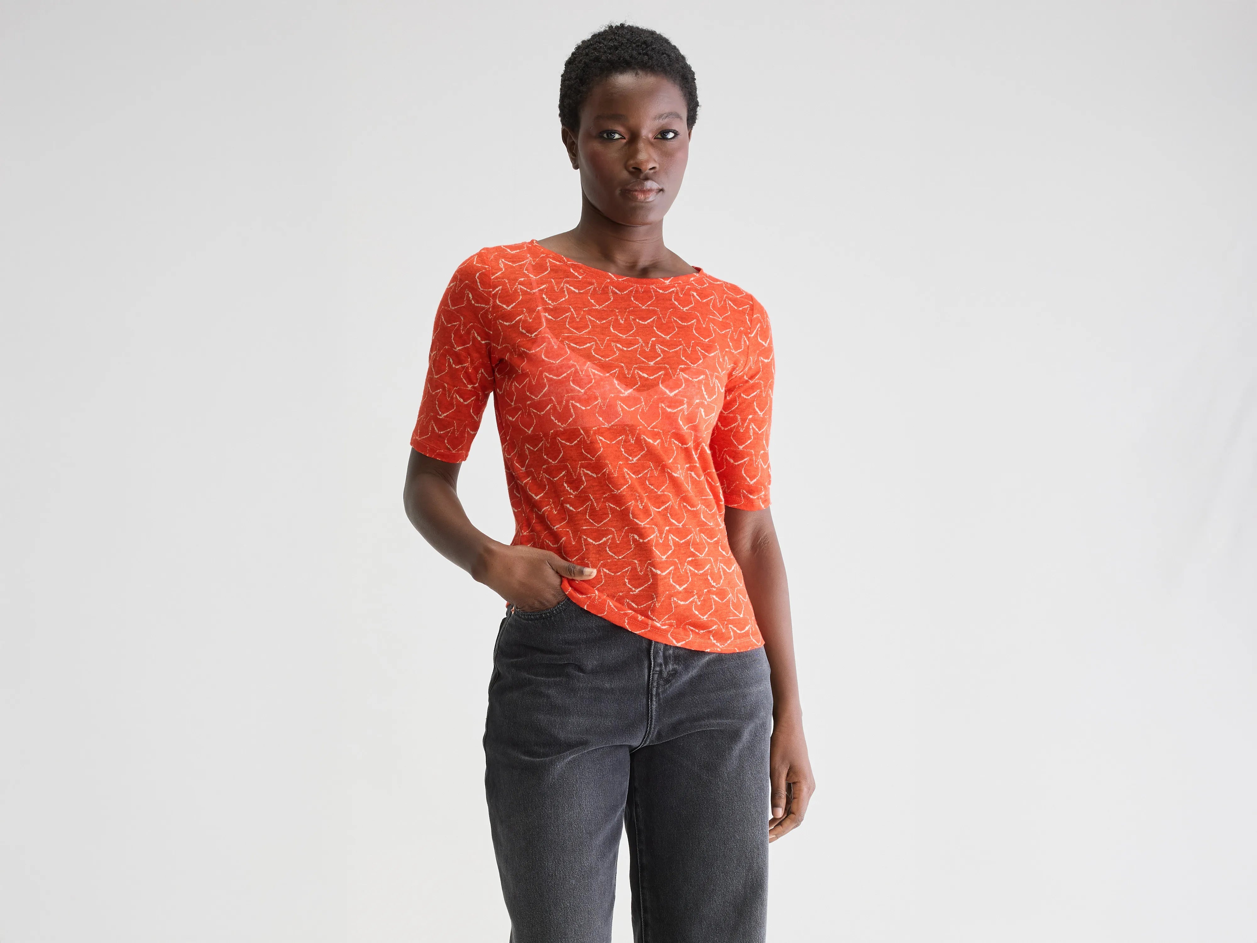 Seas slim t-shirt (251 / W / COMBO B)
