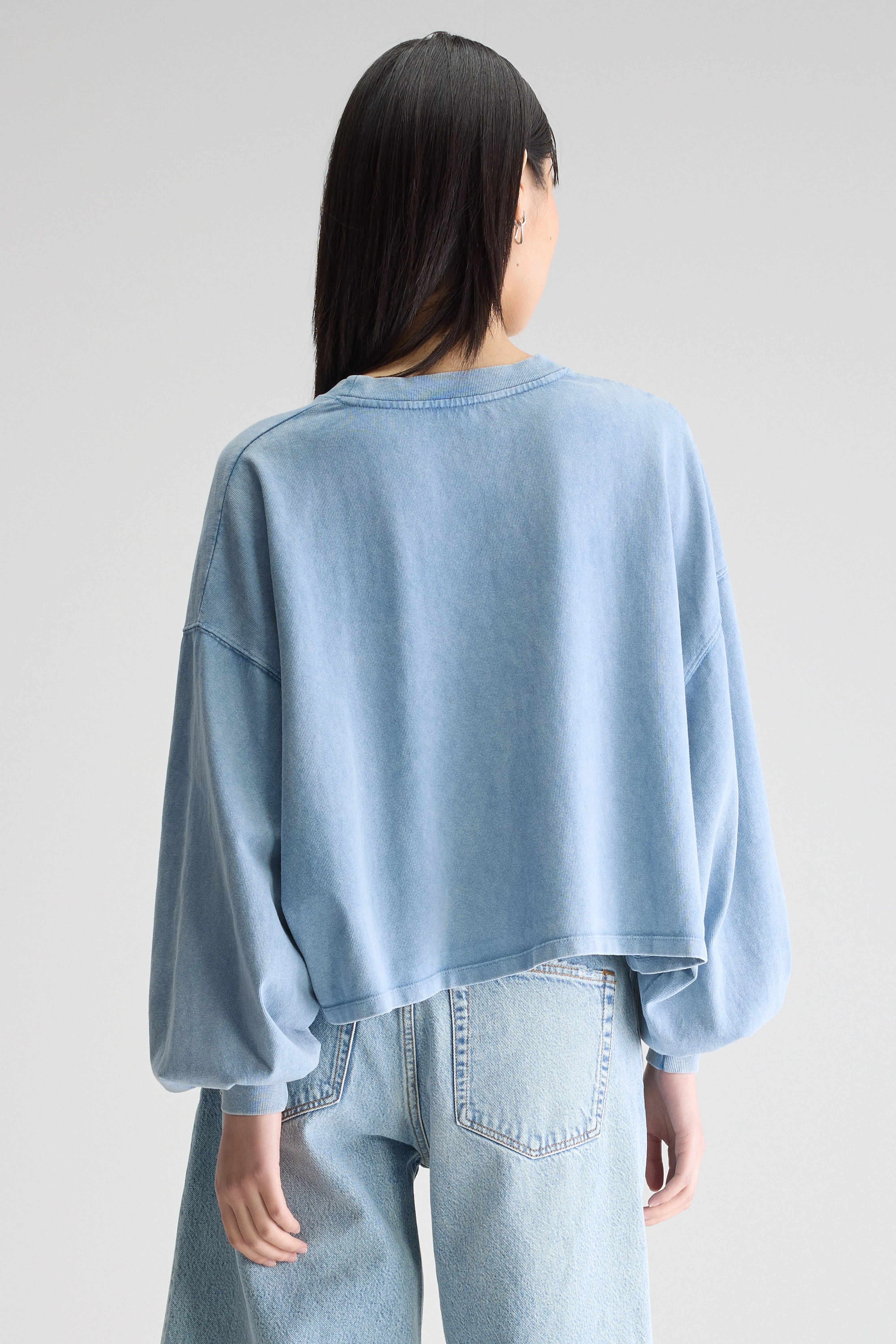 Franco Long-sleeve T-shirt - Denim For Women | Bellerose