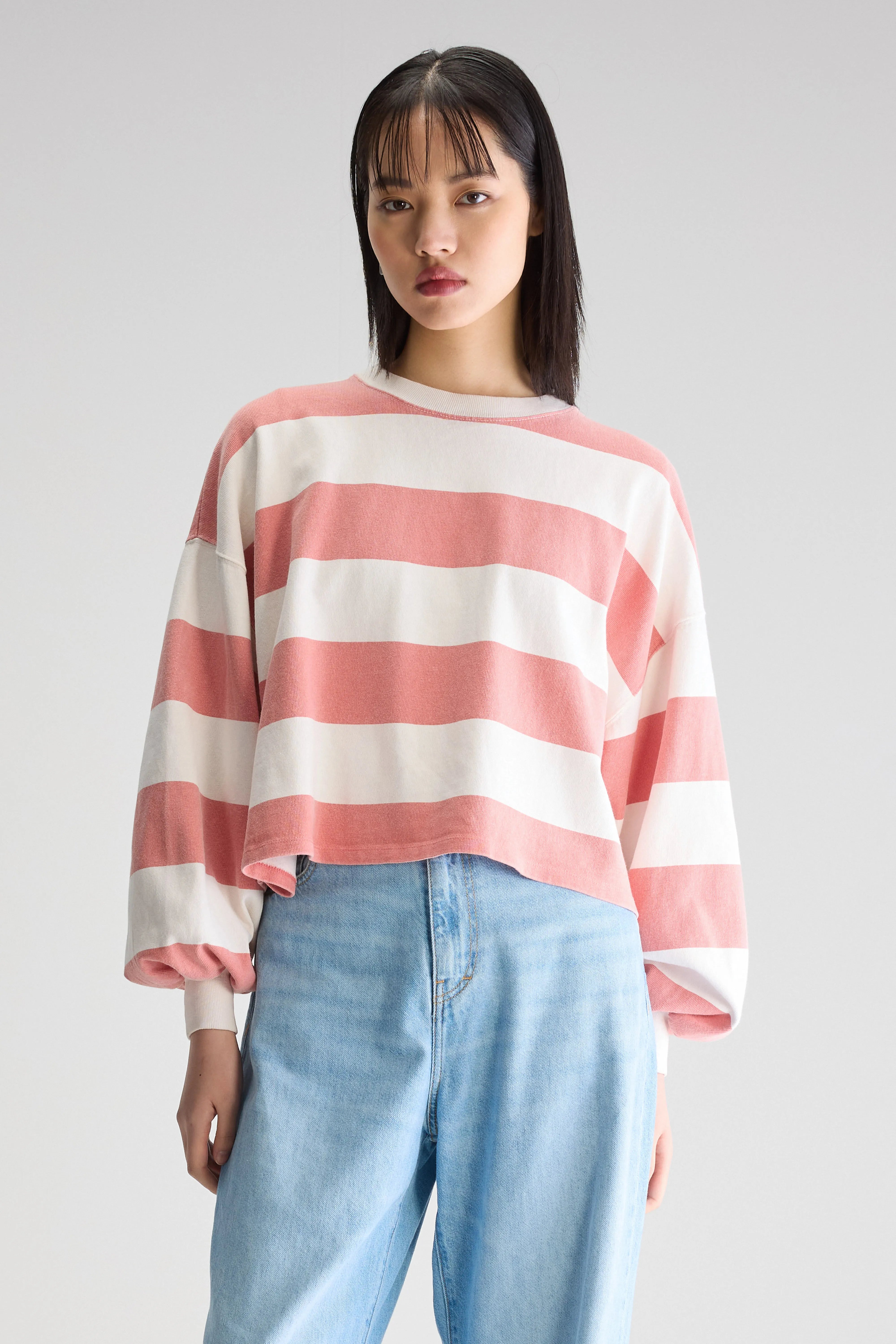 Franco Long-sleeve T-shirt - Piment / Shell For Women | Bellerose