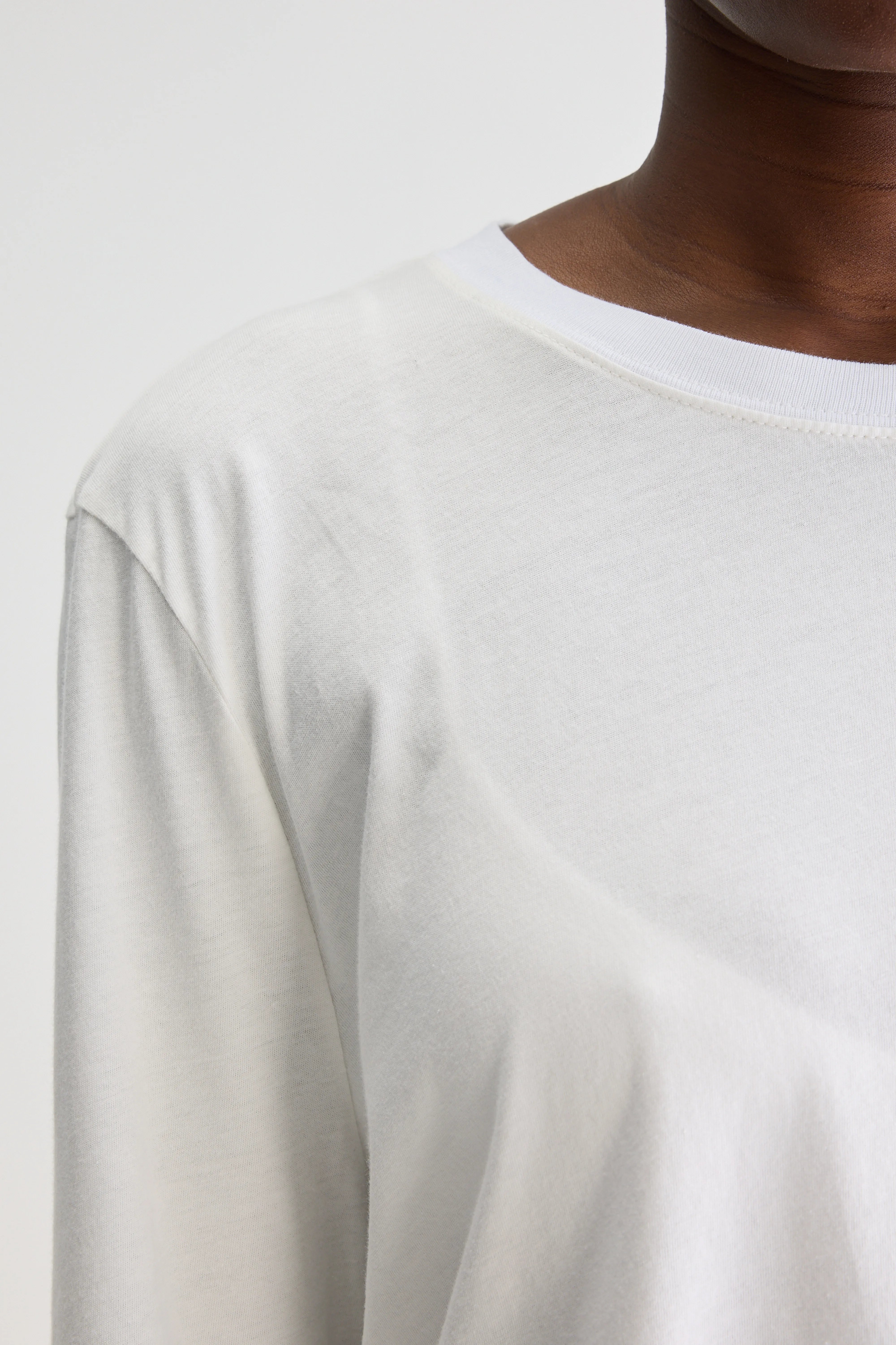 Fercy T-shirt Met Lange Mouwen - White Voor Dames | Bellerose