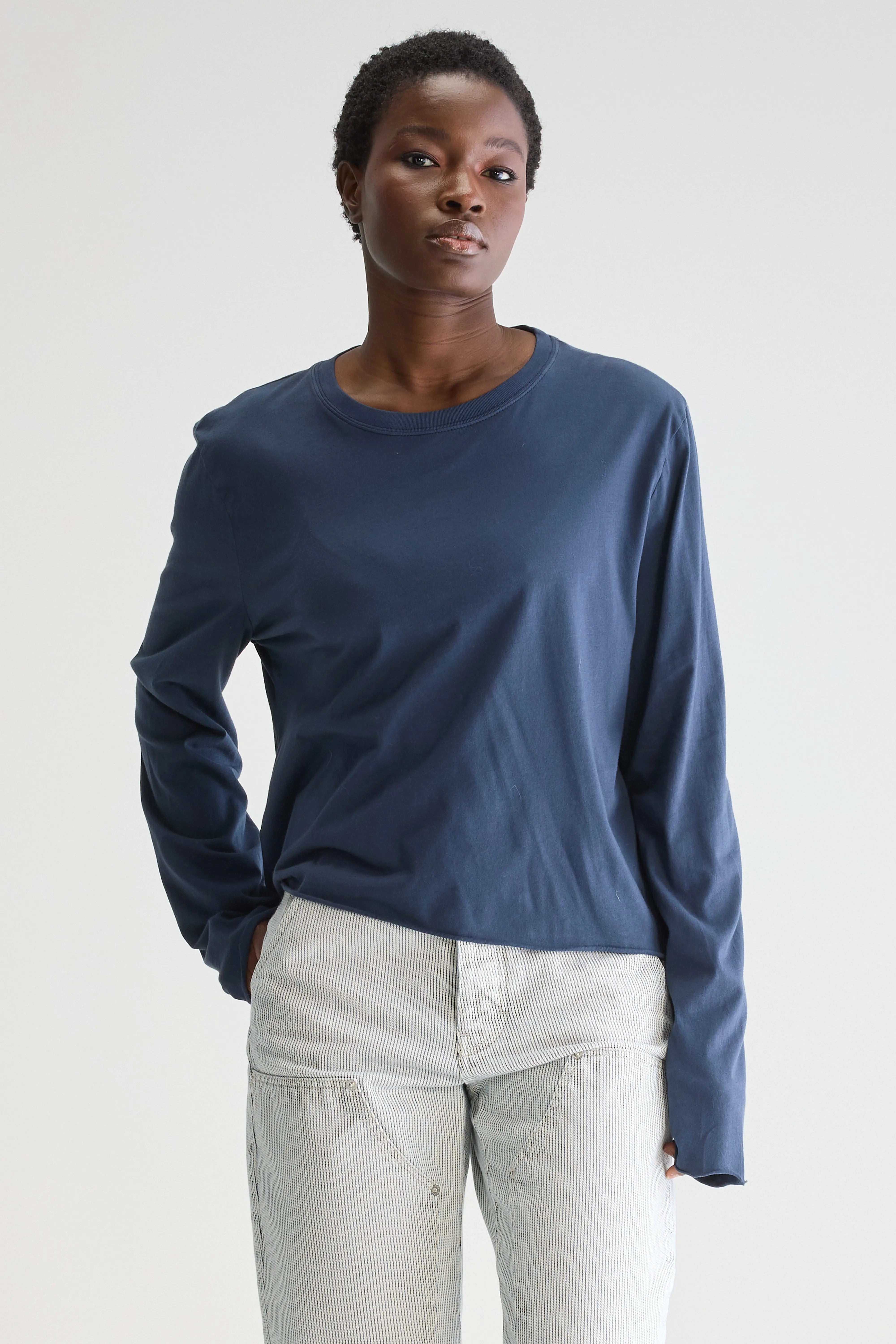 Fercy T-shirt Met Lange Mouwen - Captain Voor Dames | Bellerose