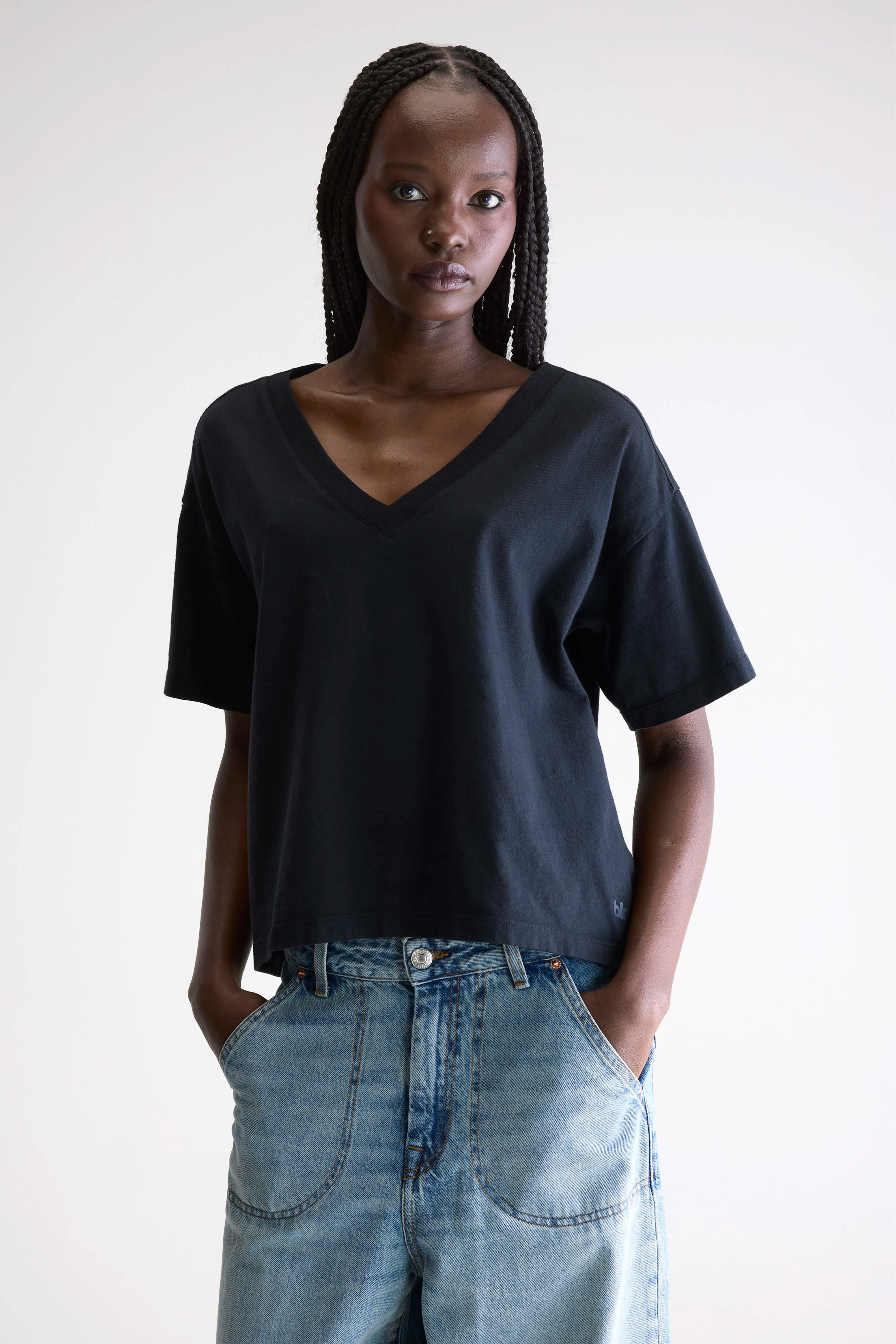 Stormi t-shirt met korte mouwen (251 / W / NAVY)