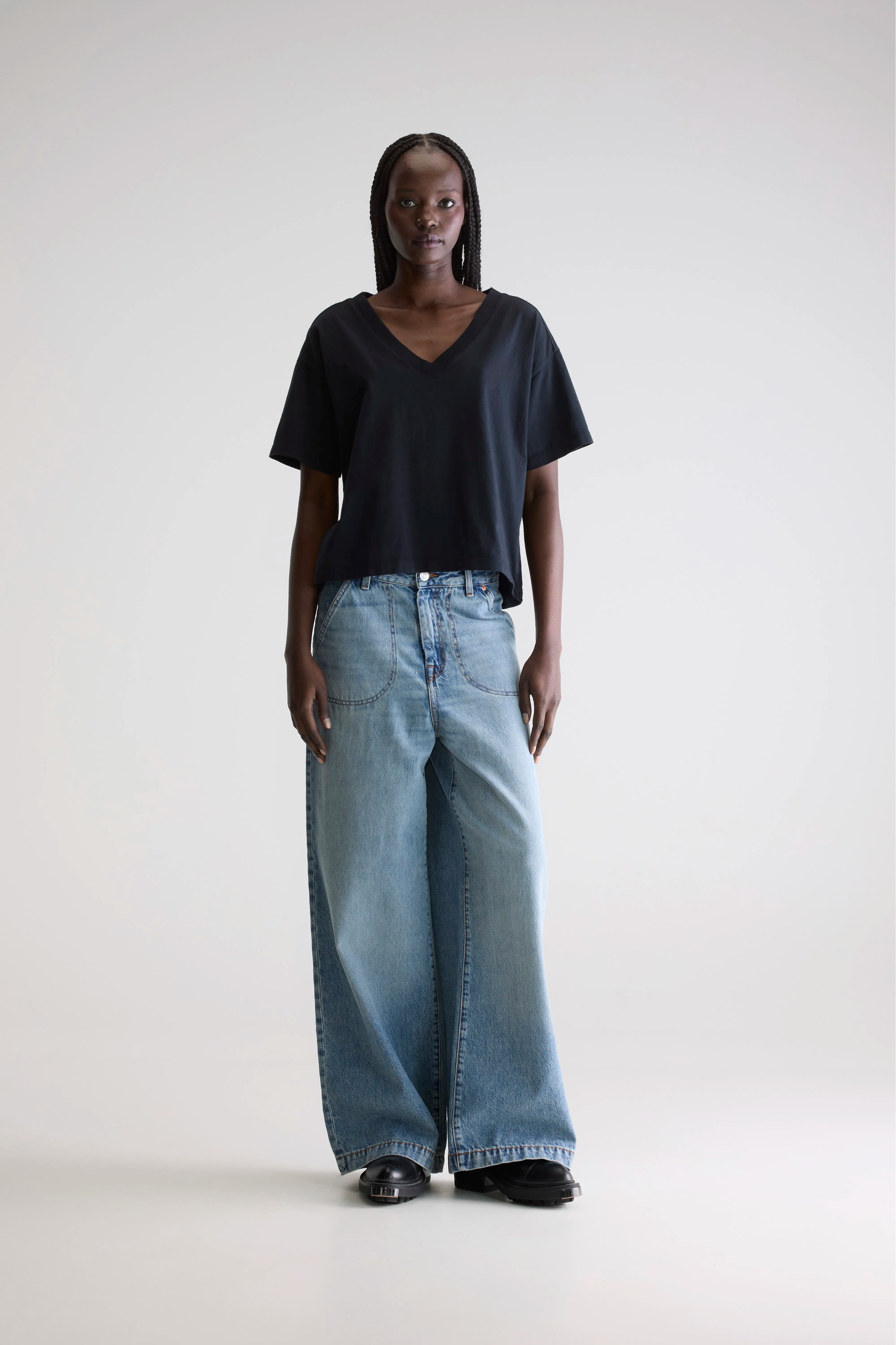Stormi t-shirt met korte mouwen (251 / W / NAVY)