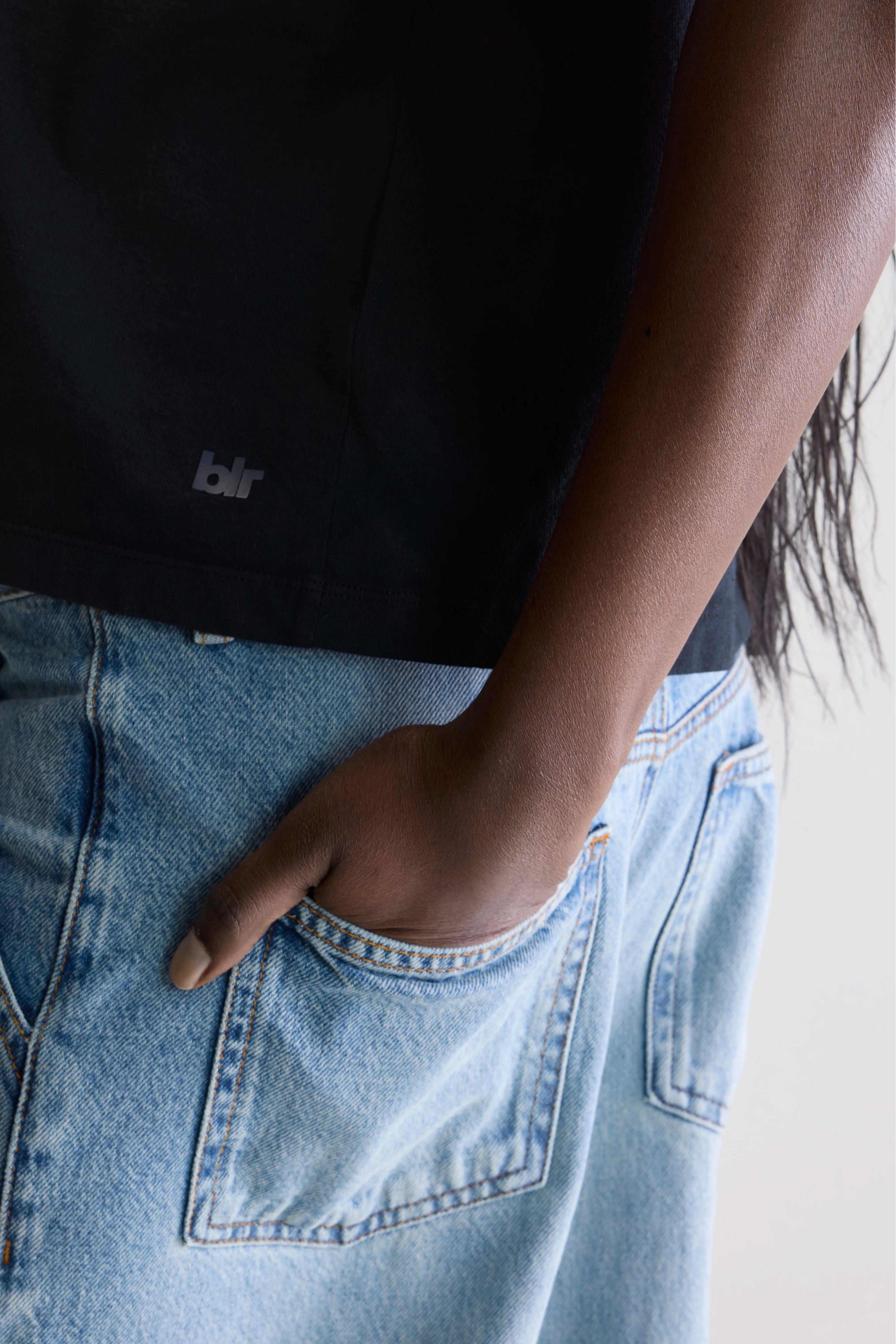 Stormi t-shirt met korte mouwen (251 / W / NAVY)
