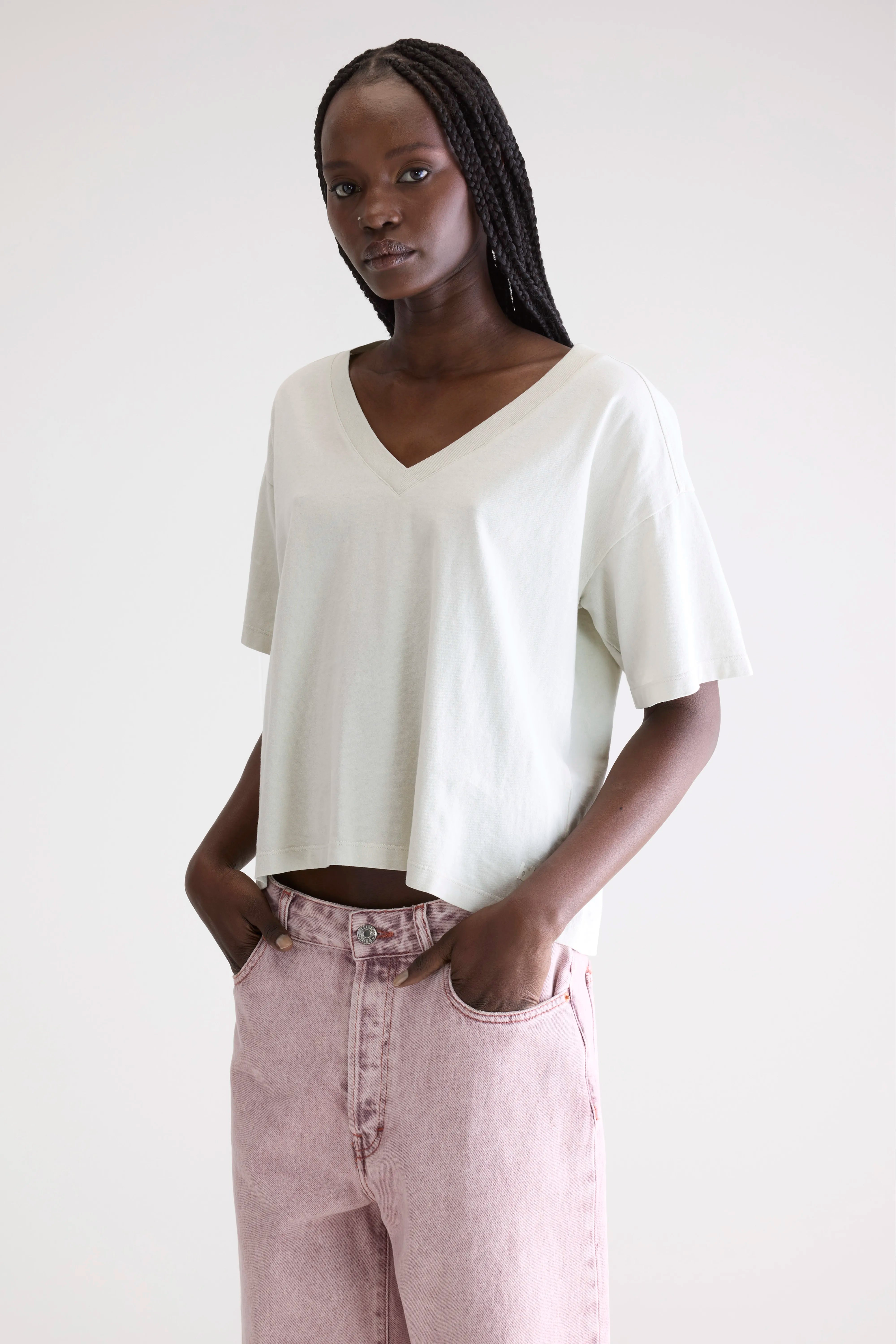 T-shirt À Manches Courtes Stormi - Chalk Pour Femme | Bellerose