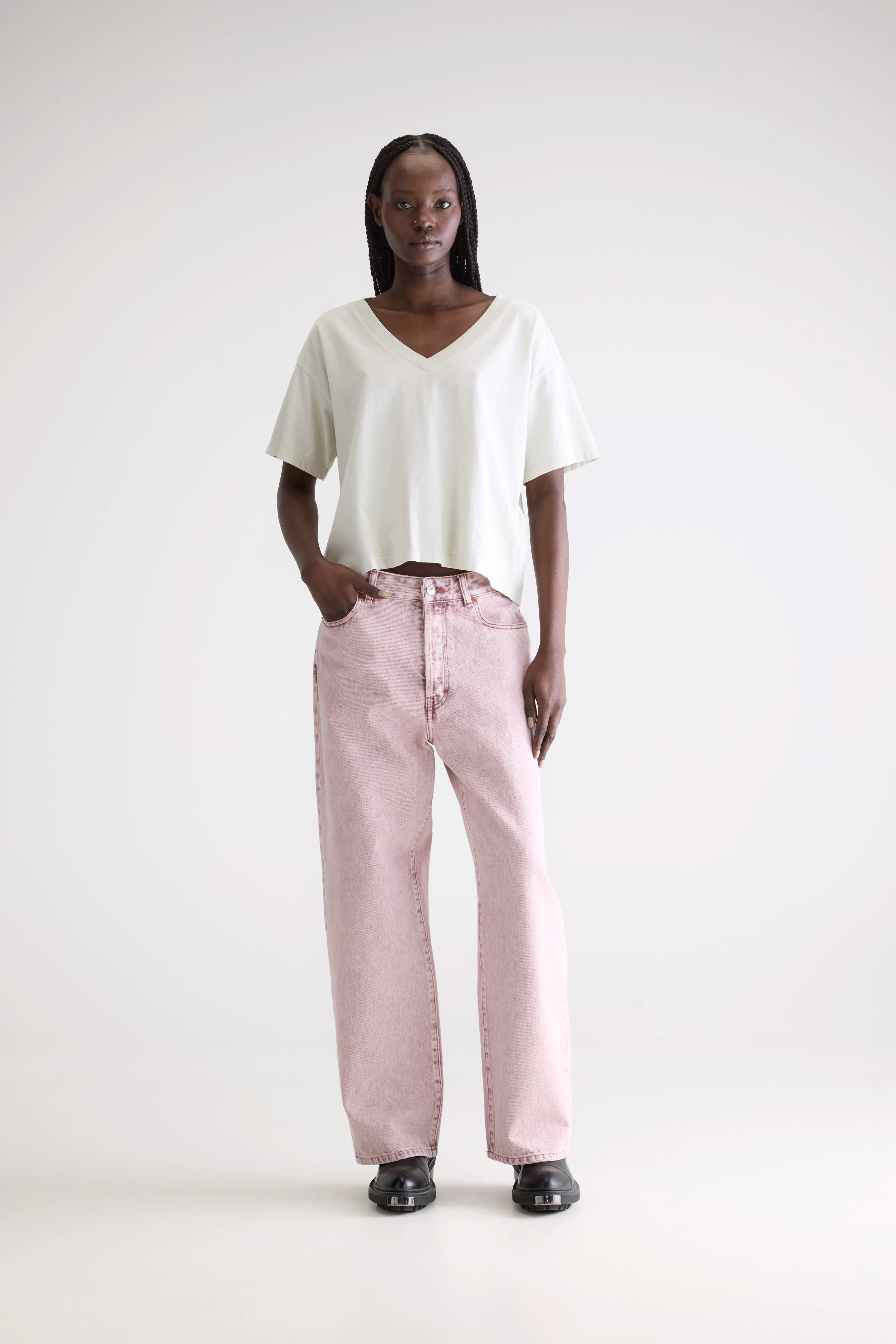 T-shirt À Manches Courtes Stormi - Chalk Pour Femme | Bellerose