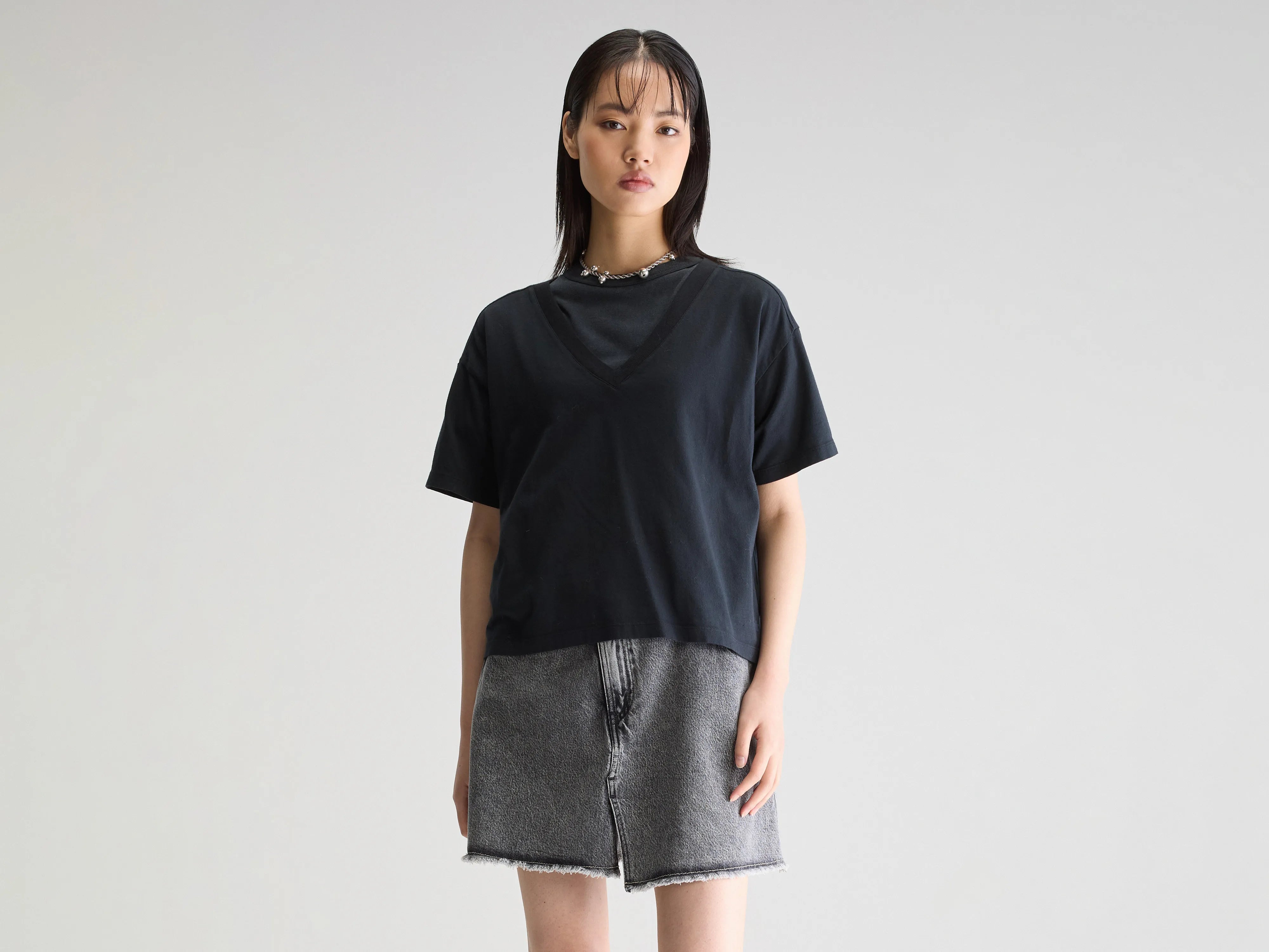 Stormi short-sleeve t-shirt (251 / W / NAVY)