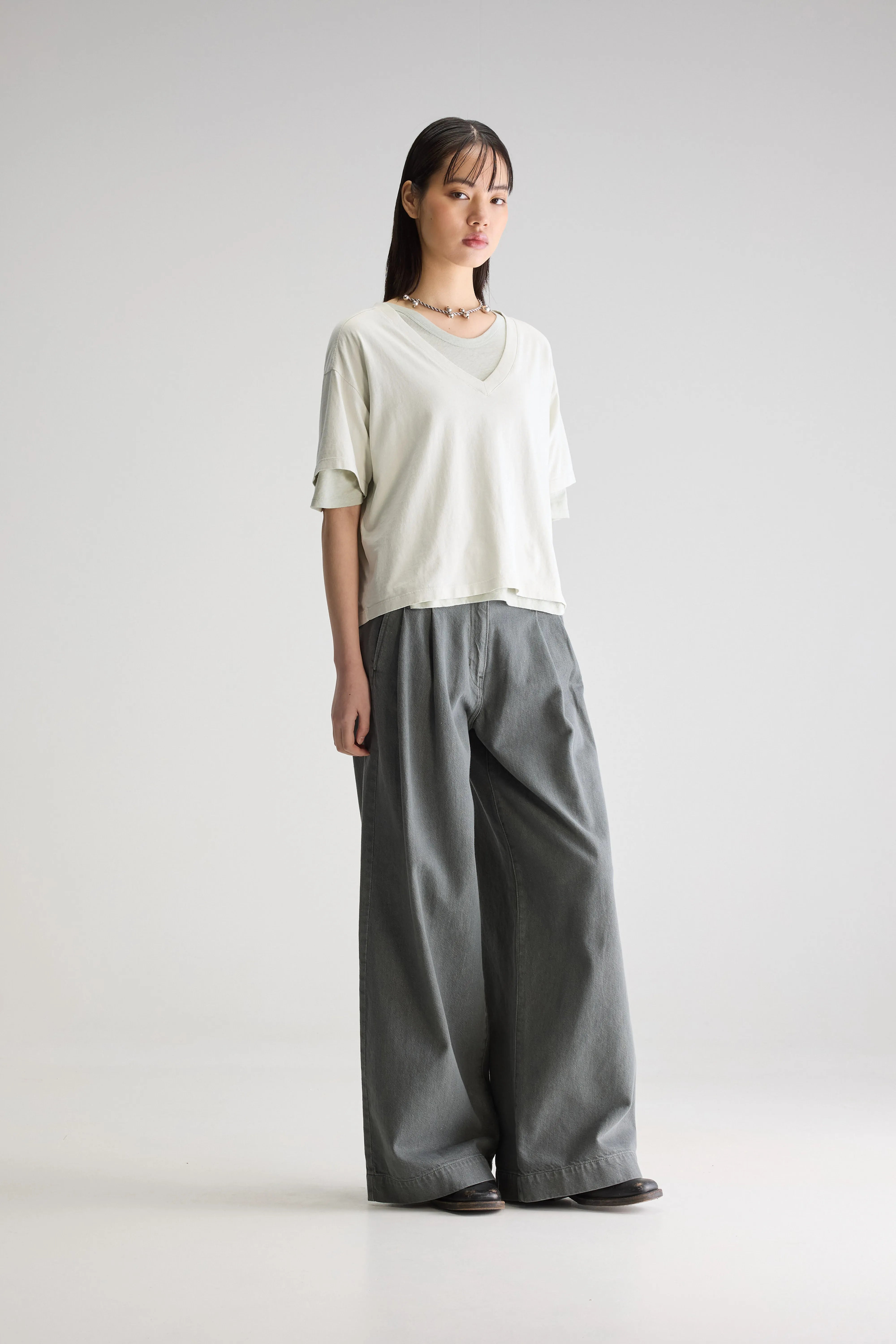 Stormi T-shirt Met Korte Mouwen - Chalk Voor Dames | Bellerose