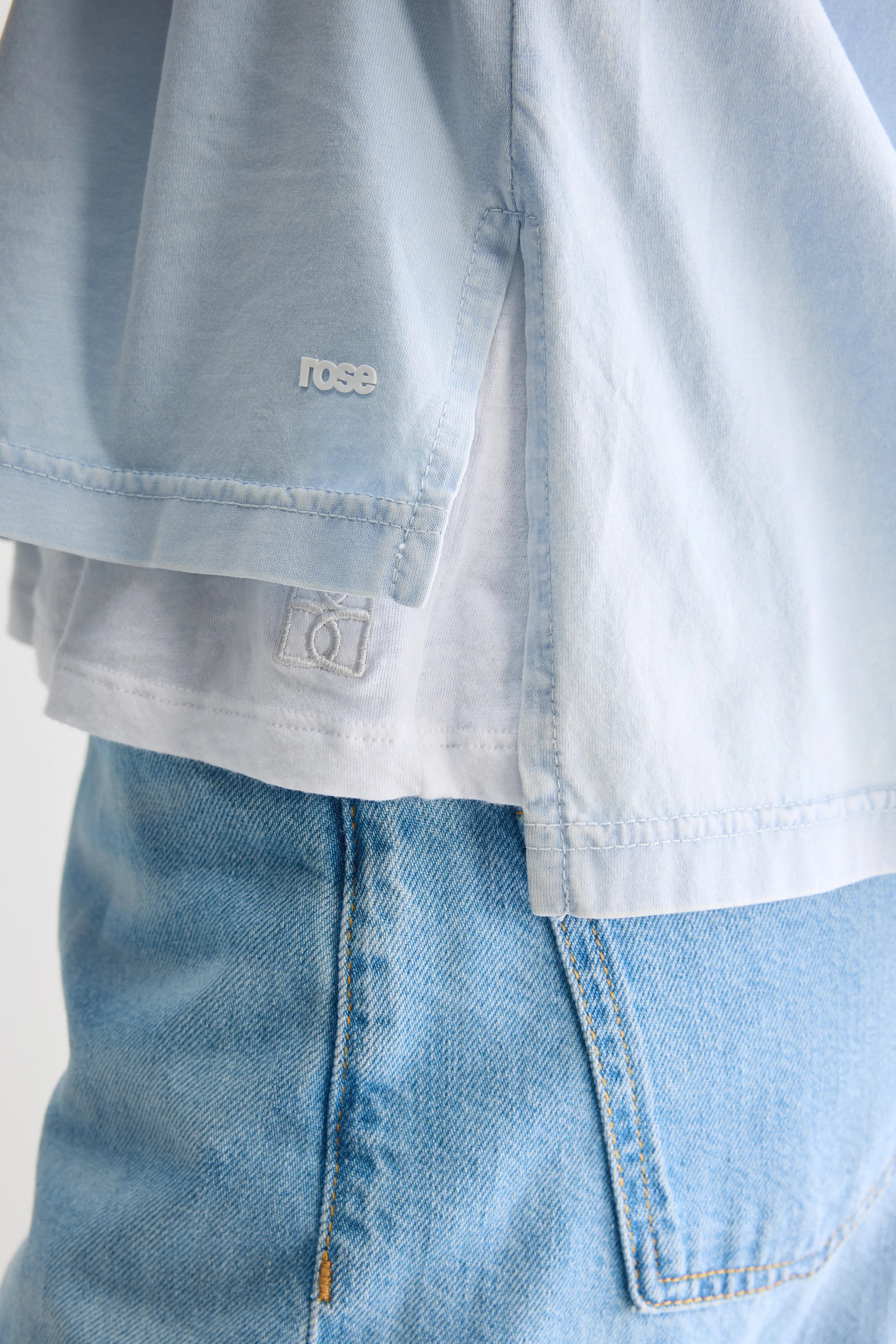 Felio short-sleeve t-shirt (251 / W / BLUE SHIRT)