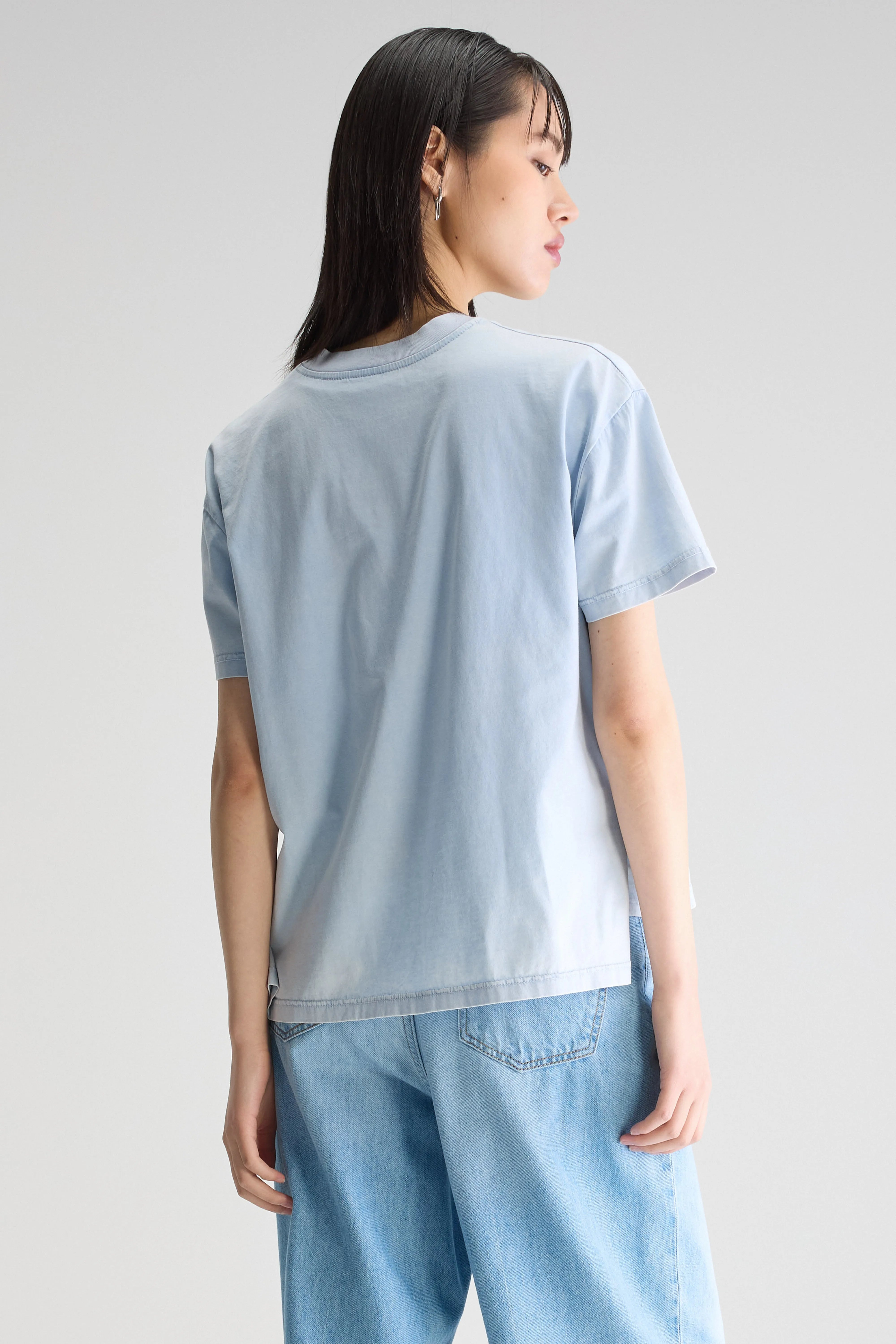 T-shirt À Manches Courtes Felio - Blue shirt Pour Femme | Bellerose