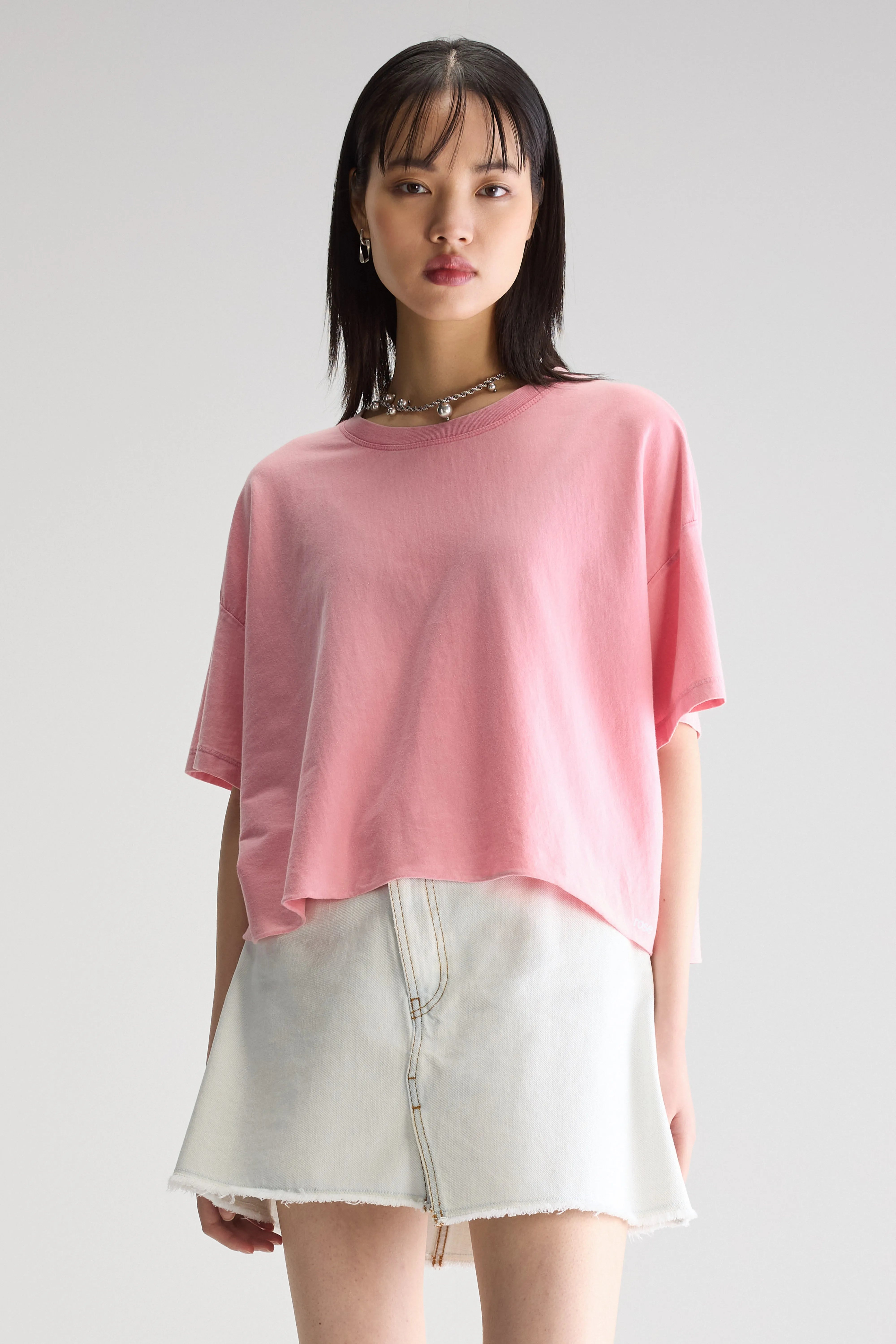 Farpy Cropped T-shirt - Pinklady Voor Dames | Bellerose