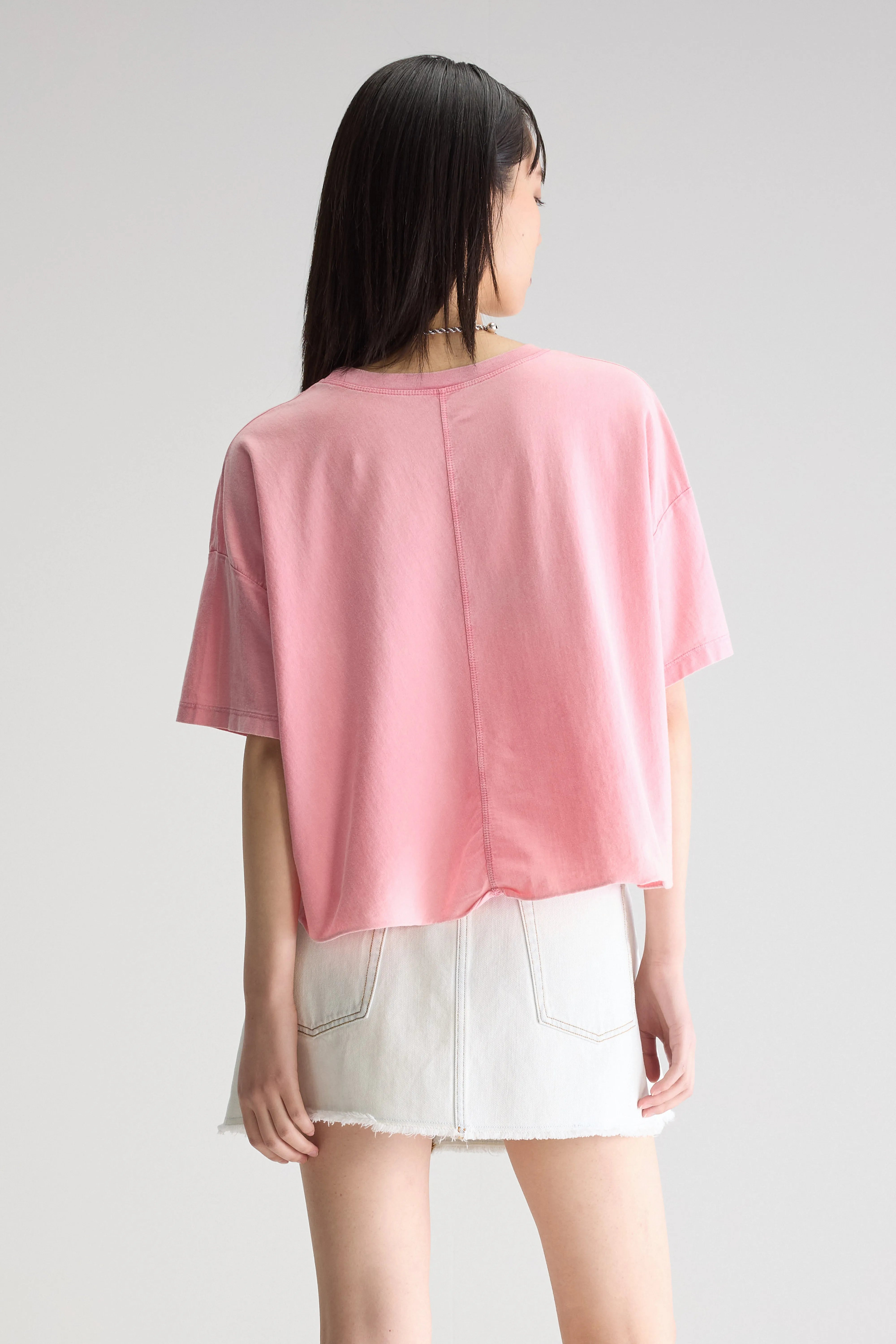 Farpy Cropped T-shirt - Pinklady For Women | Bellerose