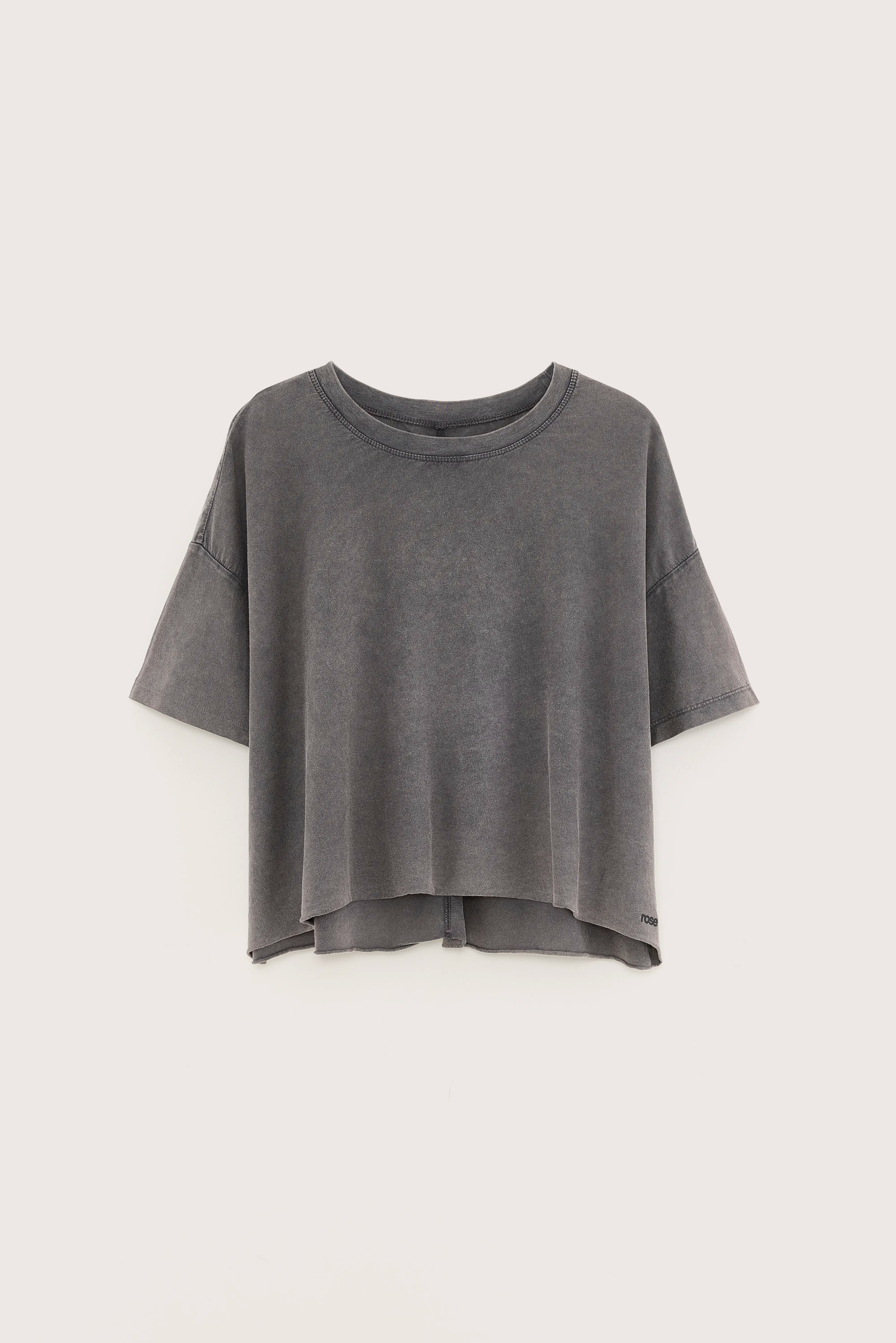 Farpy cropped t-shirt (251 / W / BLACK BEAUTY)