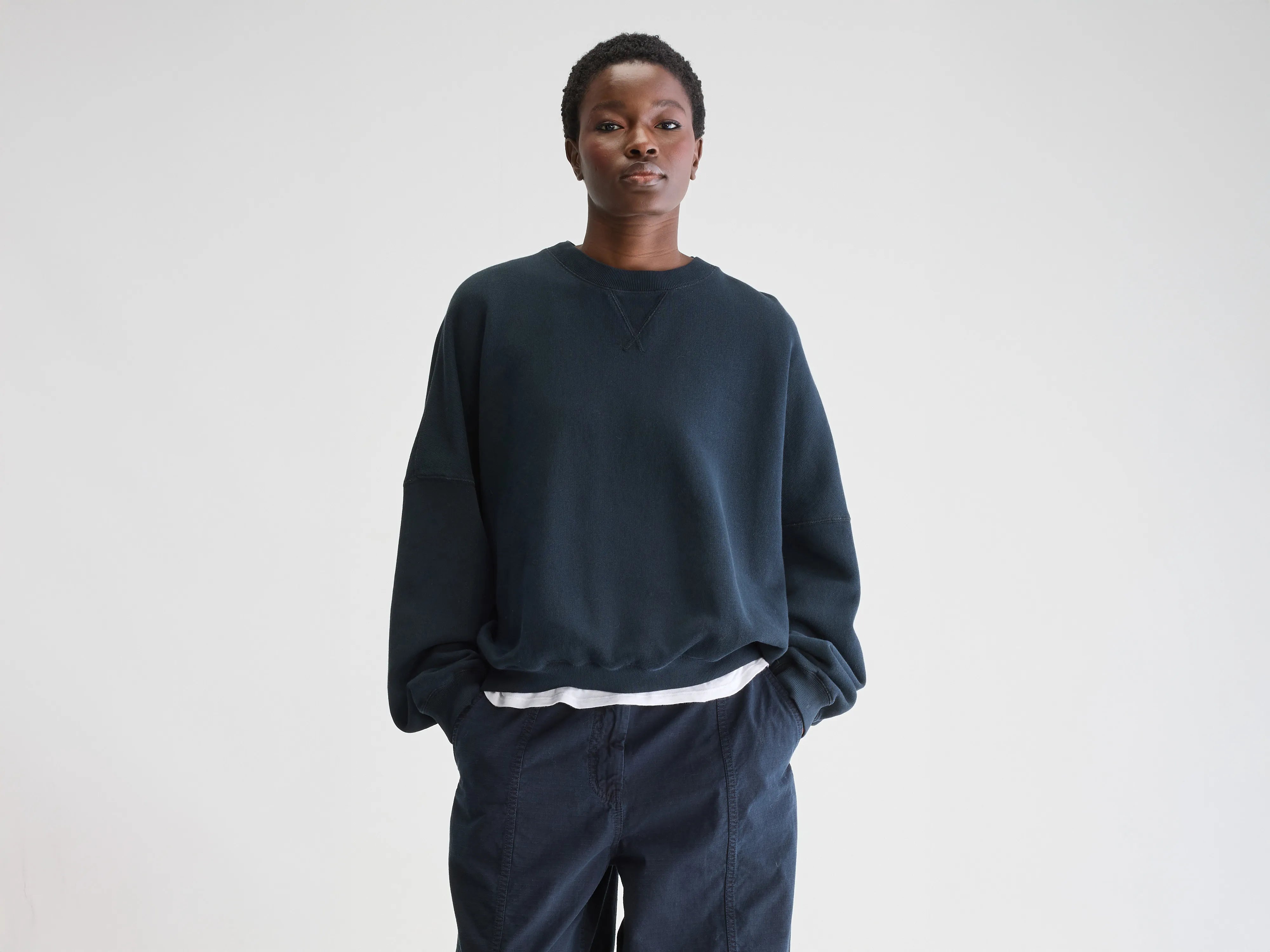 Flipo ronde hals sweatshirt (251 / W / AMERICA)