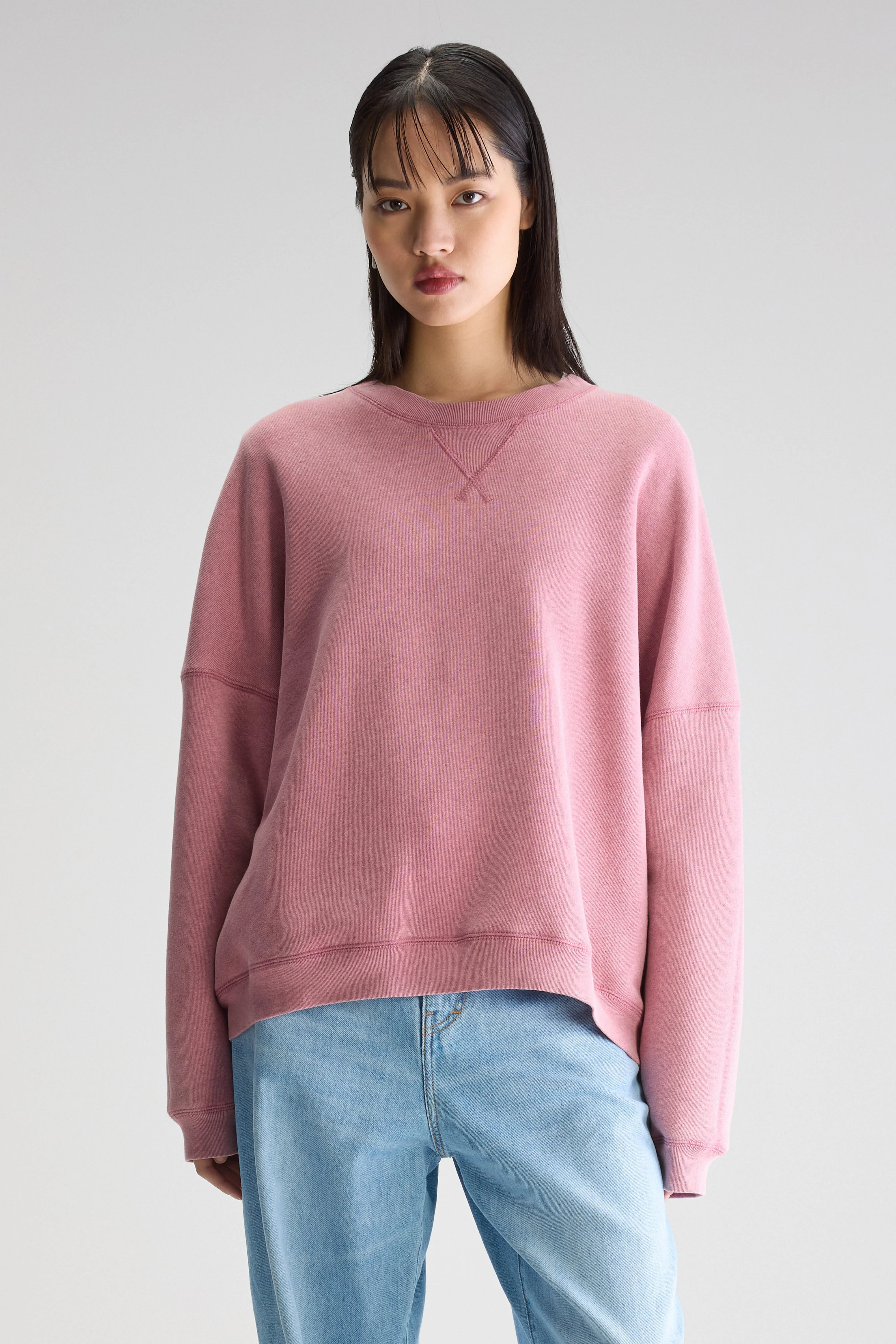 Flipo Ronde Hals Sweatshirt - Pinklady Voor Dames | Bellerose