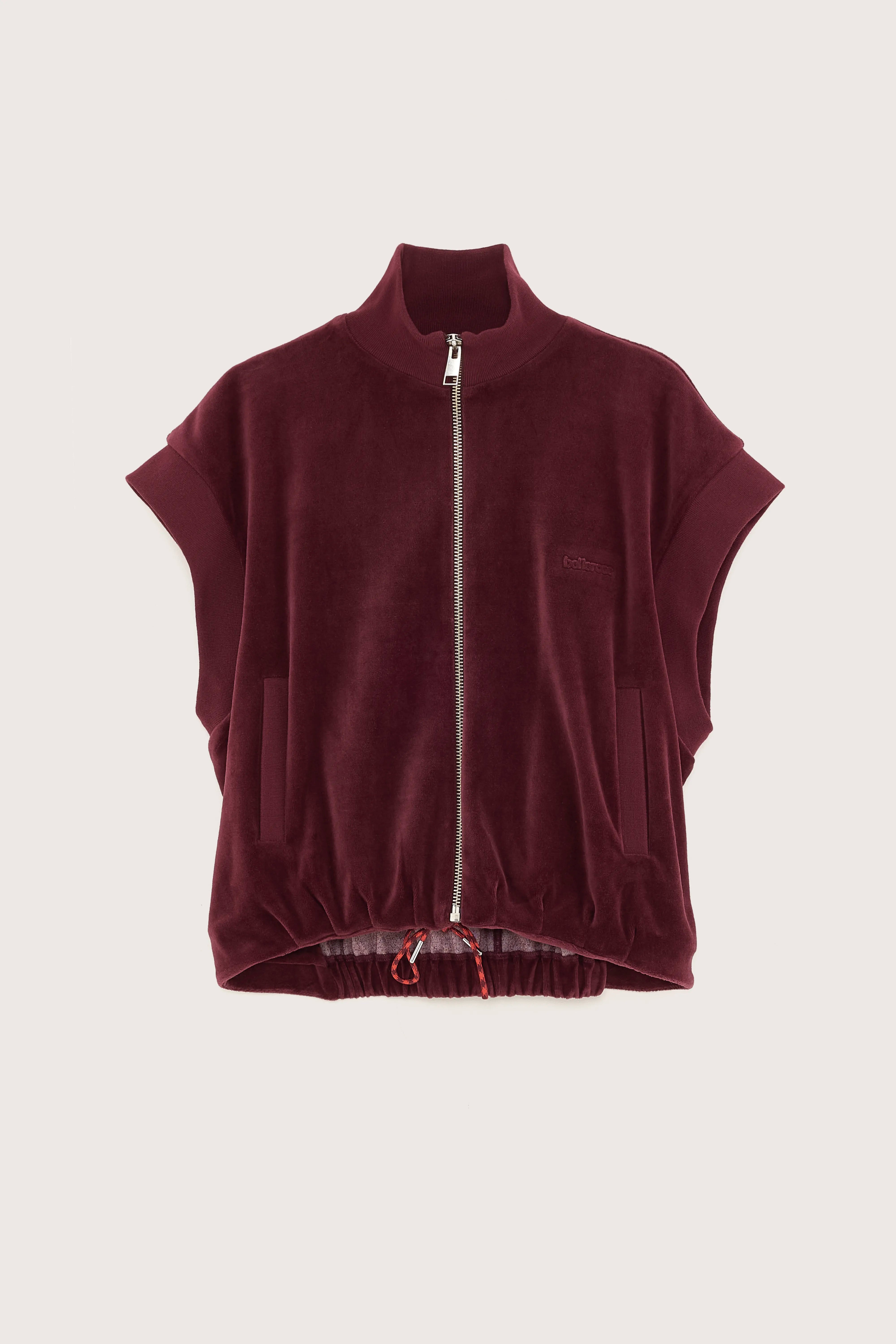 Tallos sleeveless sweatshirt (251 / W / BORDEAUX)