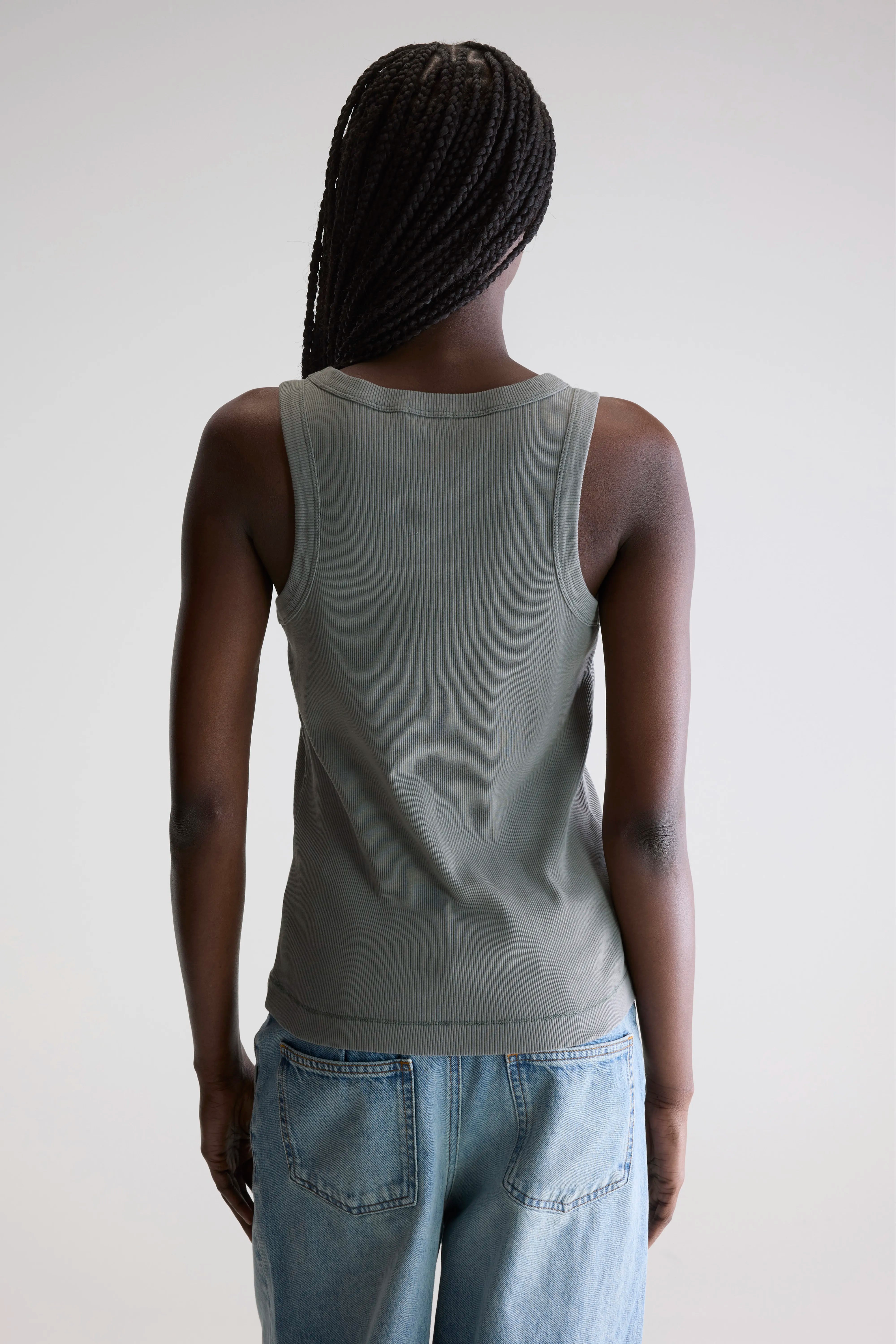Débardeur slim Valdi (251 / W / DUSTY OLIVE)