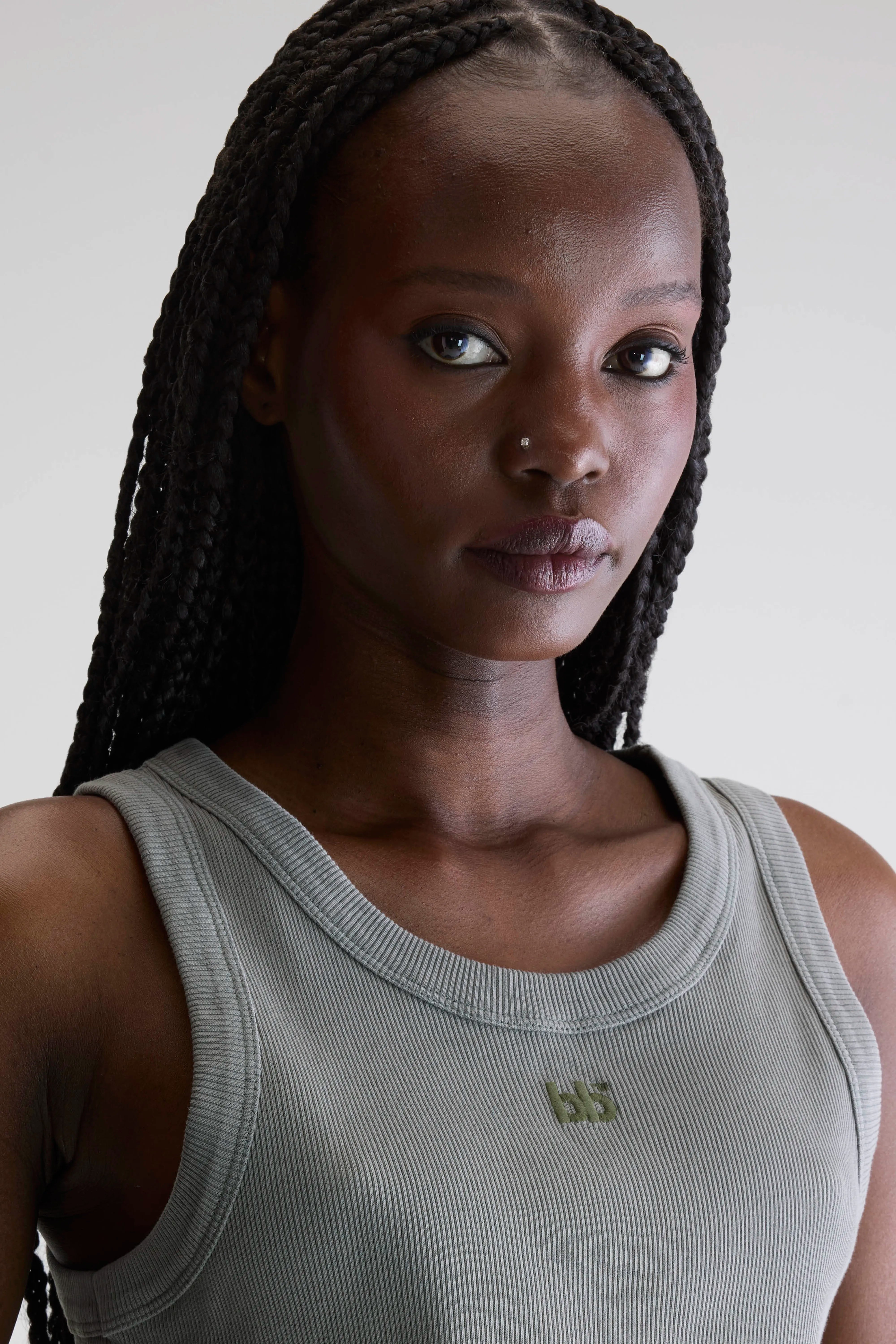 Débardeur slim Valdi (251 / W / DUSTY OLIVE)