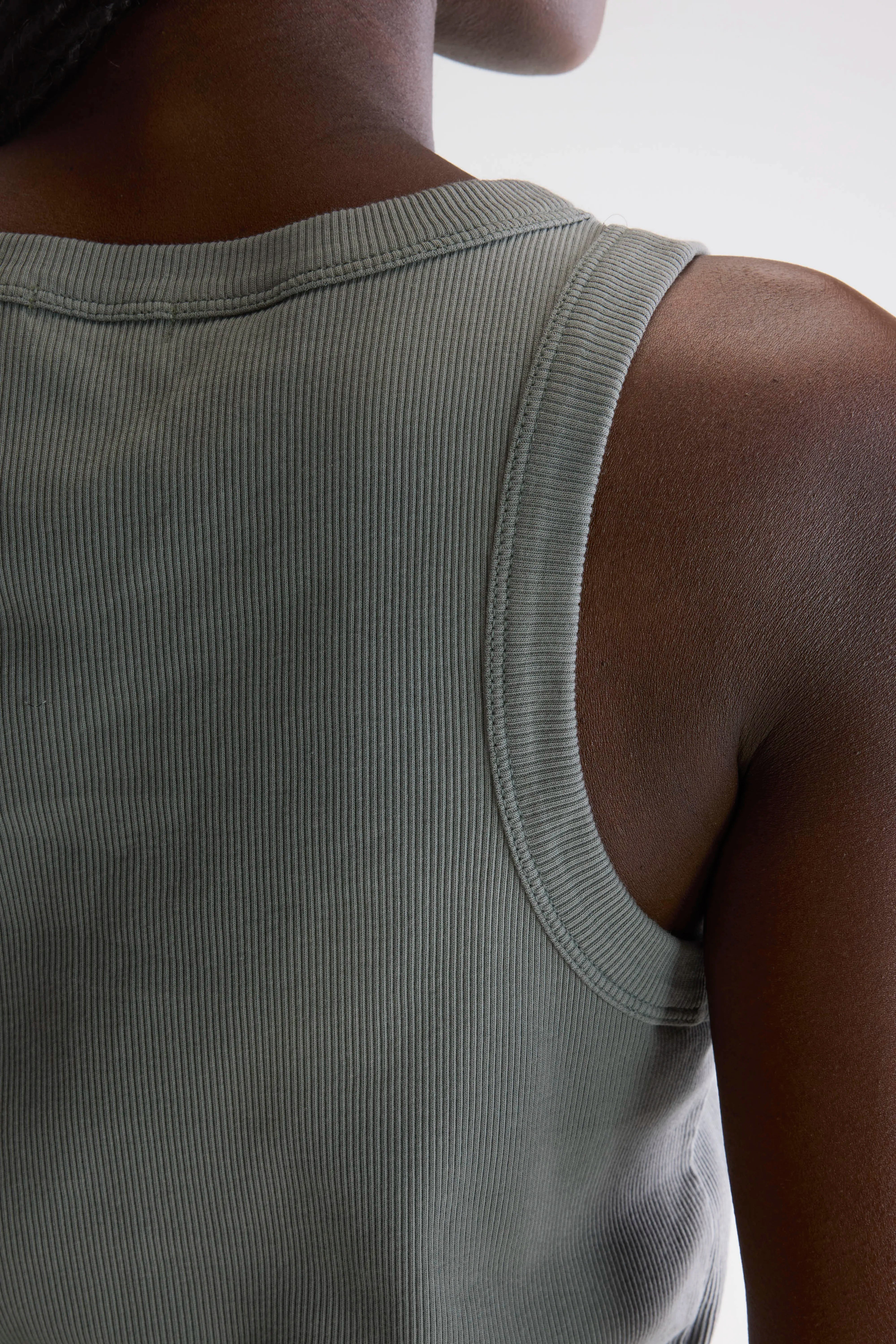 Débardeur slim Valdi (251 / W / DUSTY OLIVE)