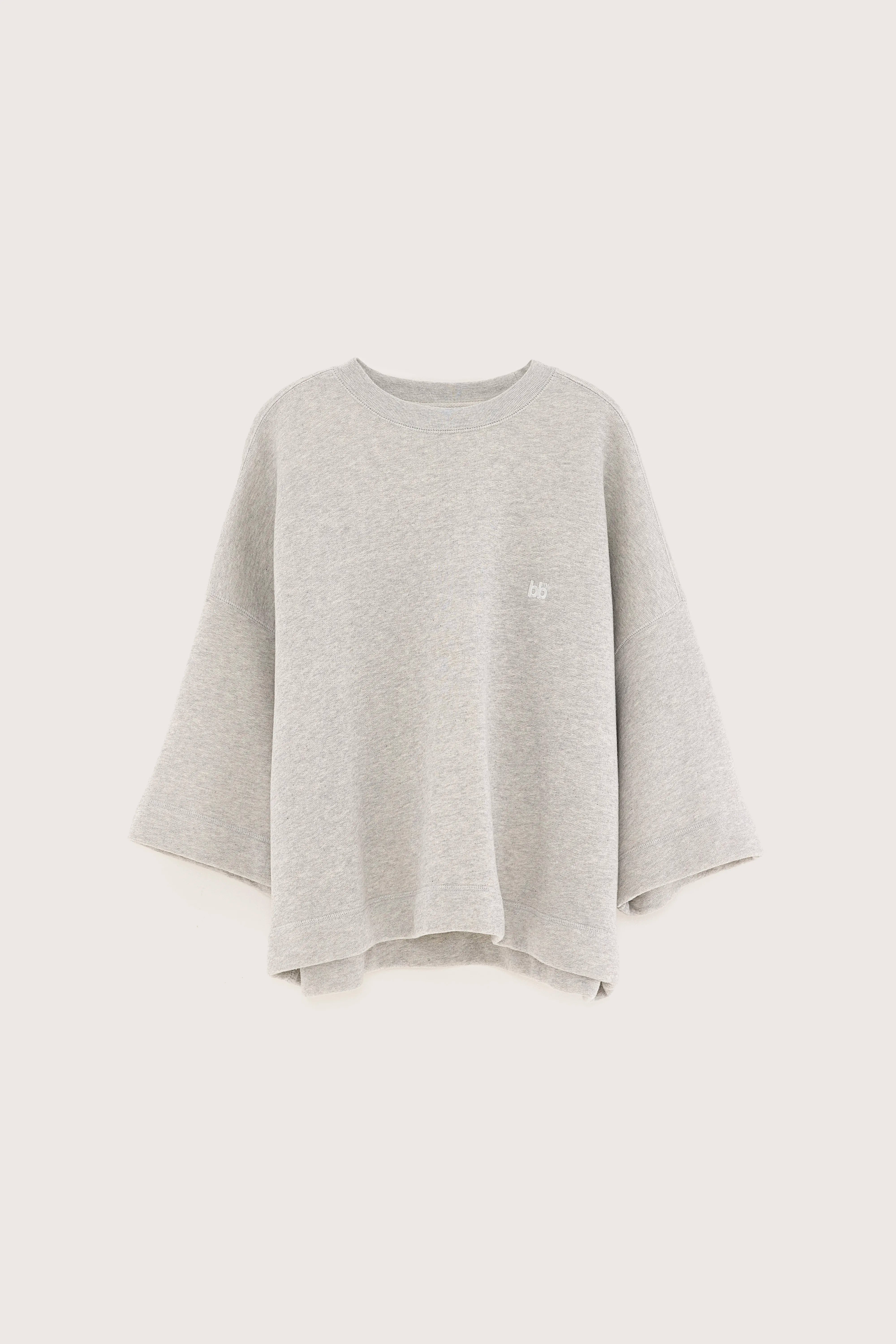 Farlol sweatshirt met korte mouwen (251 / W / H. GREY)