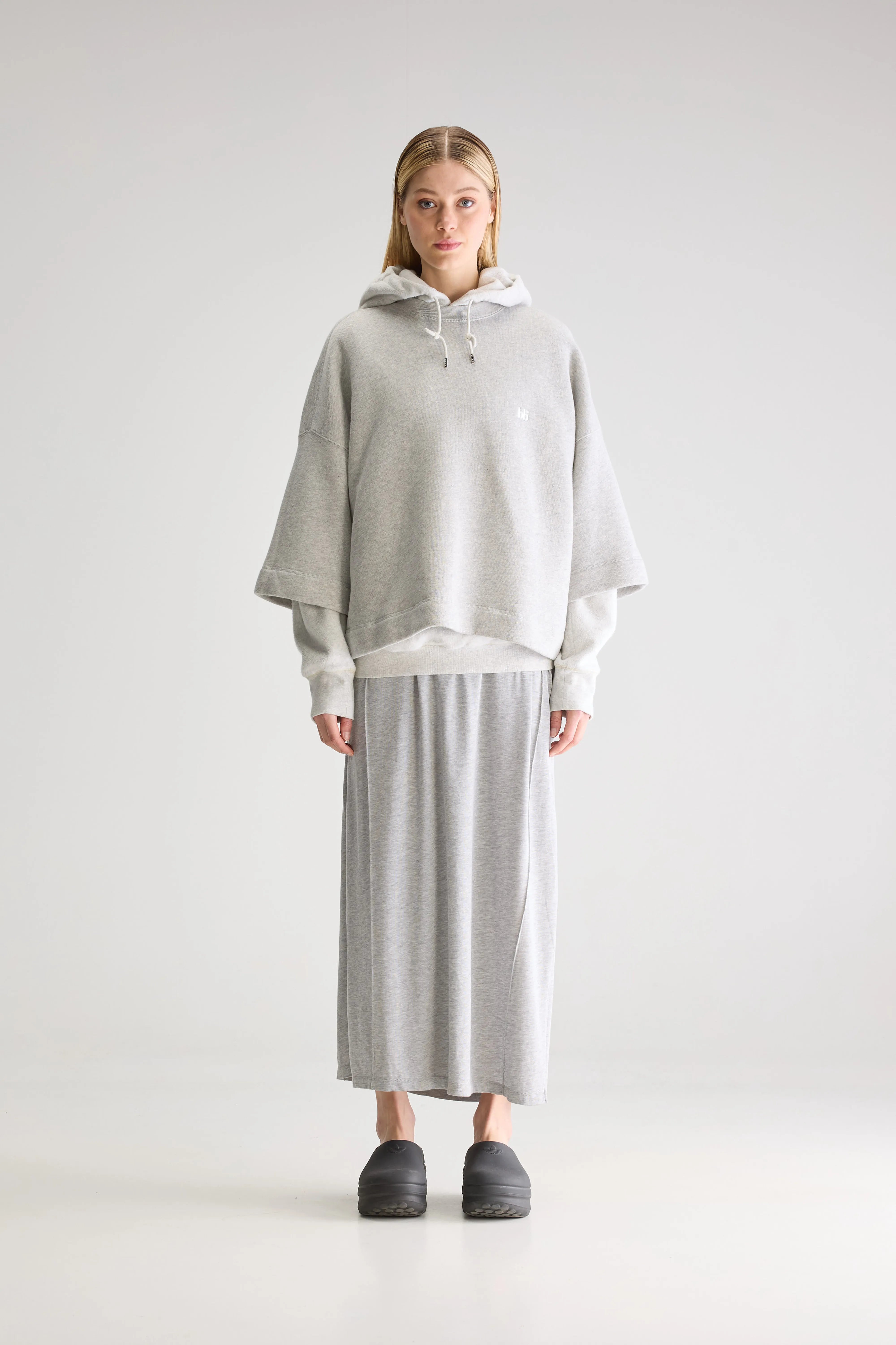 Farlol Sweatshirt Met Korte Mouwen - H. grey Voor Dames | Bellerose