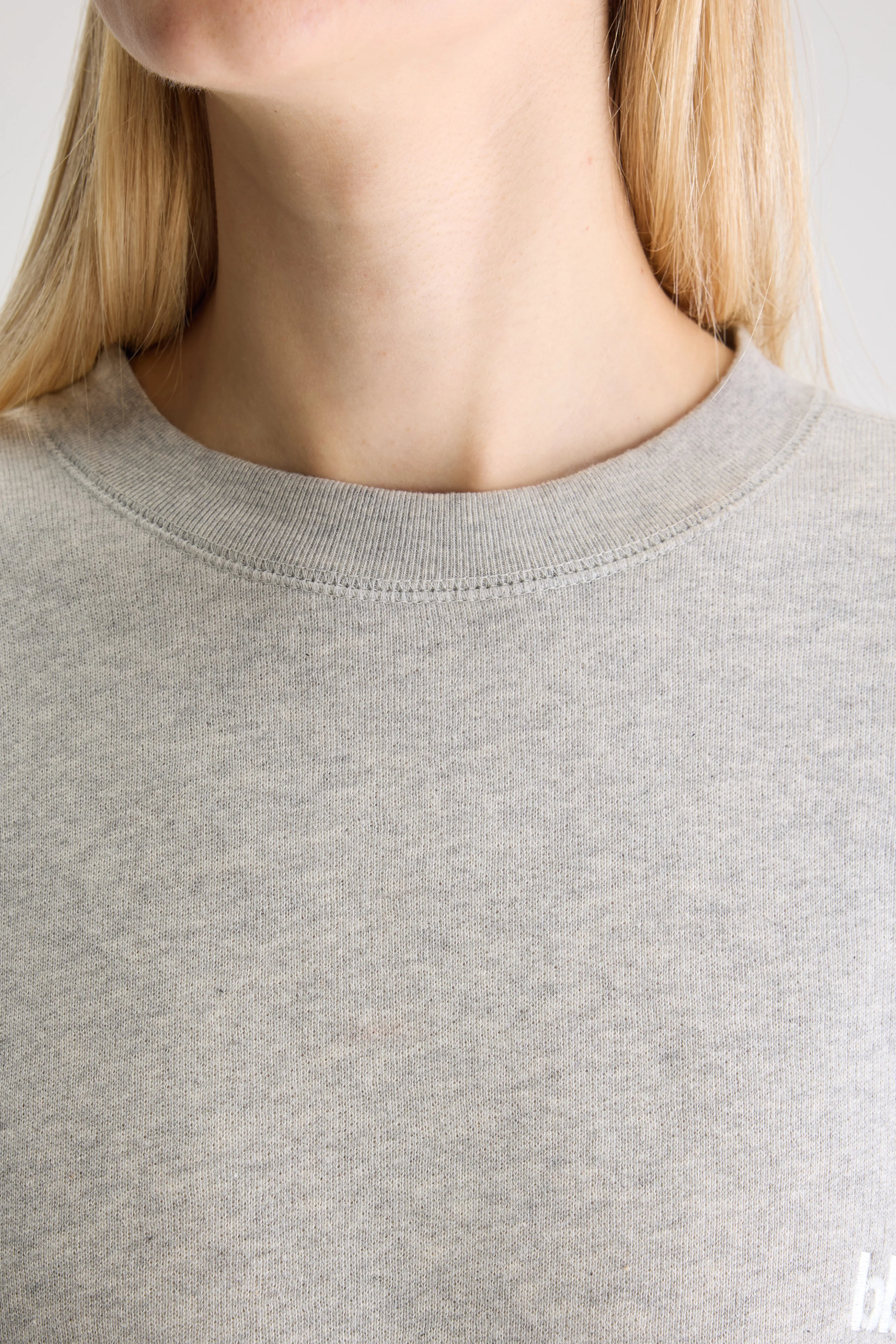 Sweatshirt À Manches Courtes Farlol - H. grey Pour Femme | Bellerose