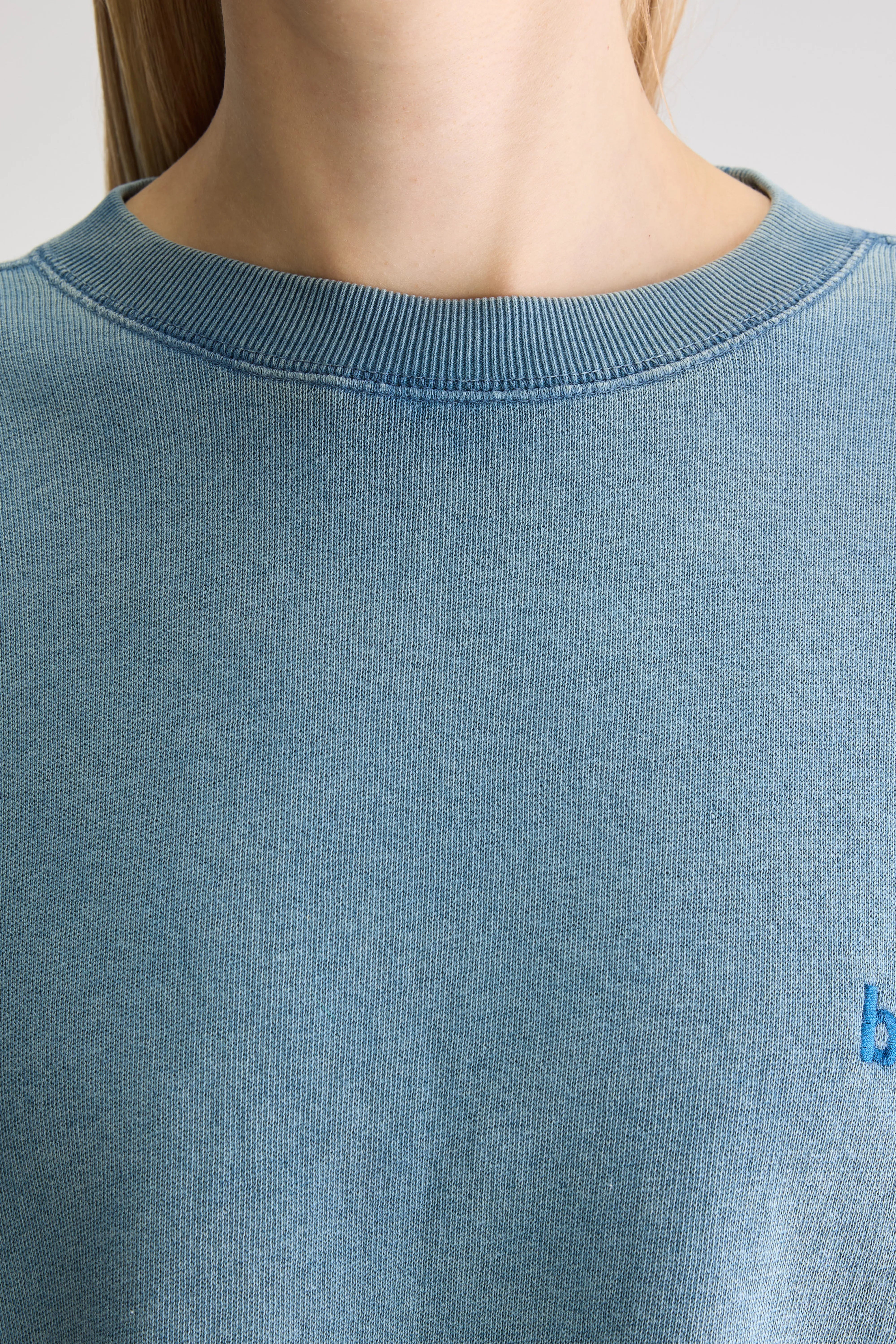 Farlol Sweatshirt Met Korte Mouwen - Blue eyes Voor Dames | Bellerose