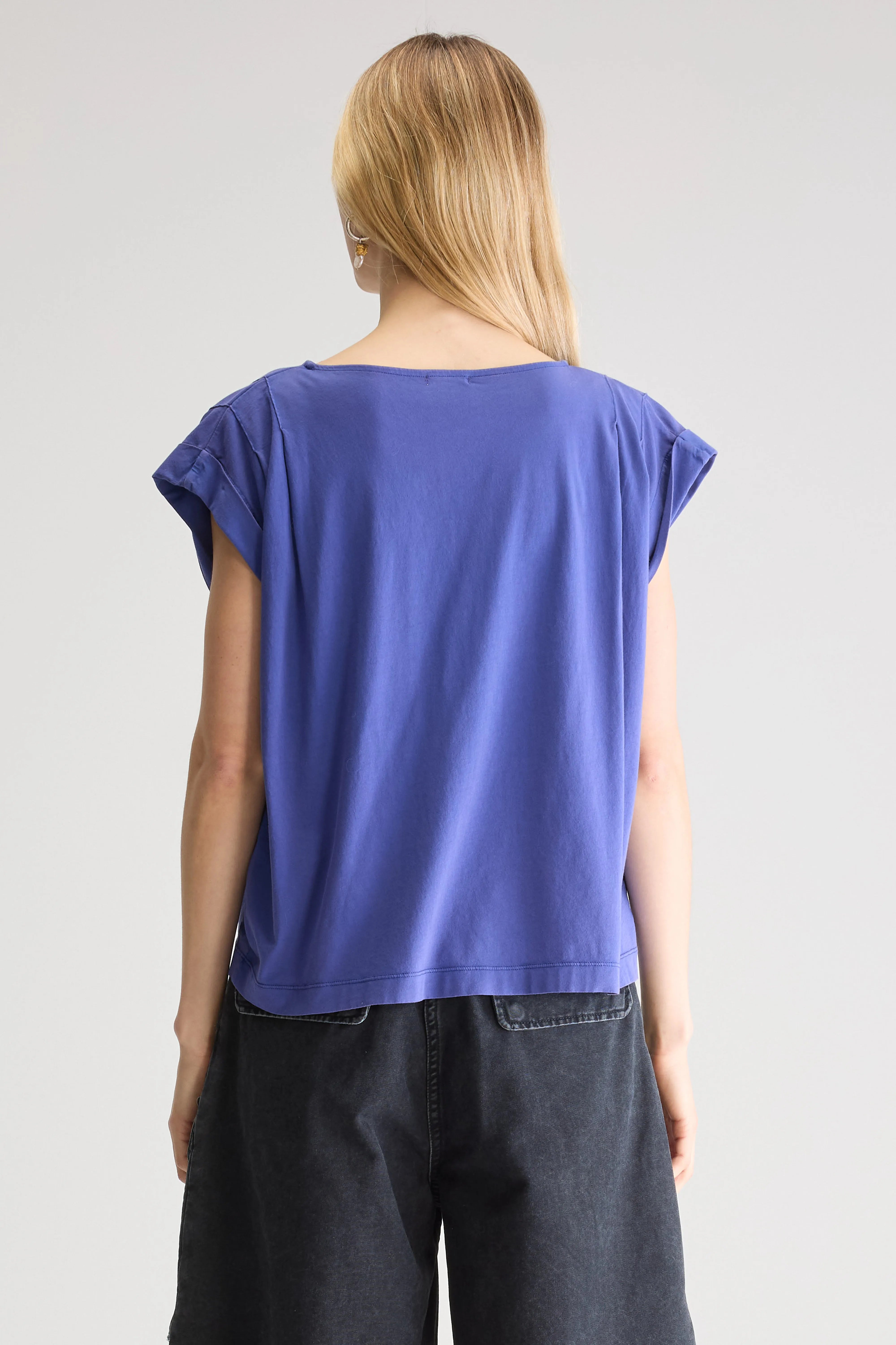 Varel V-neck T-shirt - Blueworker For Women | Bellerose