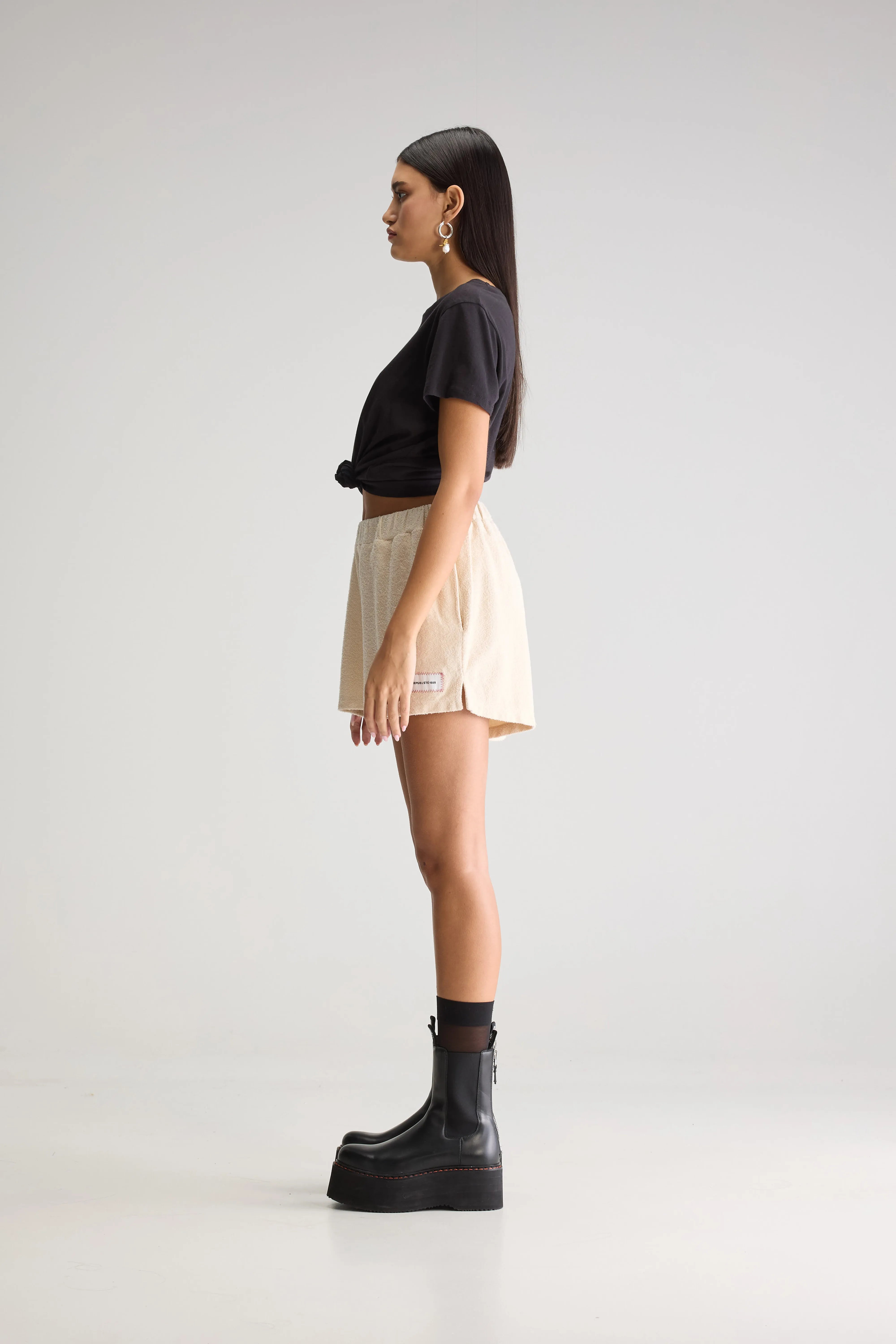 Mikey Terry Shorts - Shell For Women | Bellerose