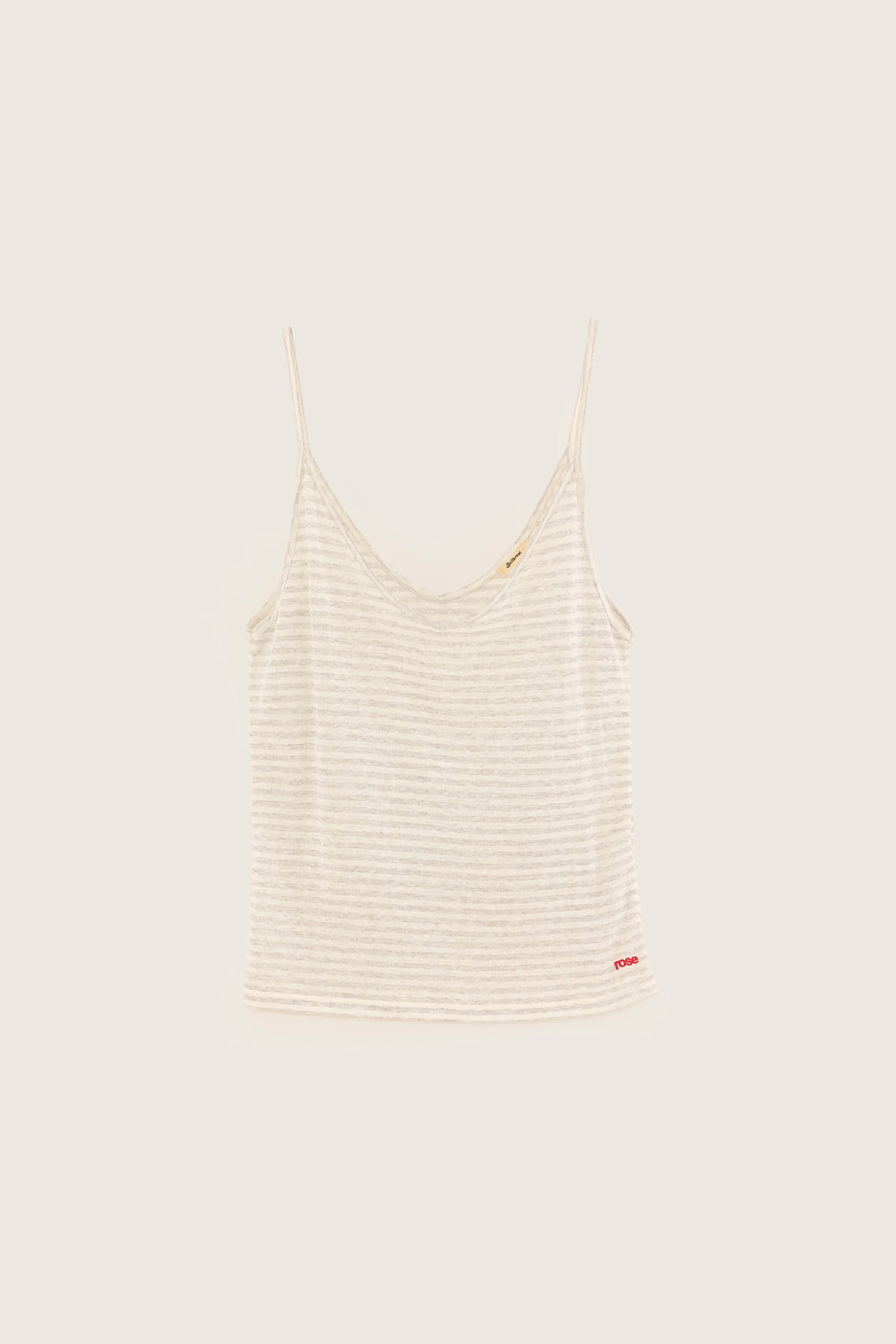 Vivian v-neck tank top (251 / W / STRIPE B)