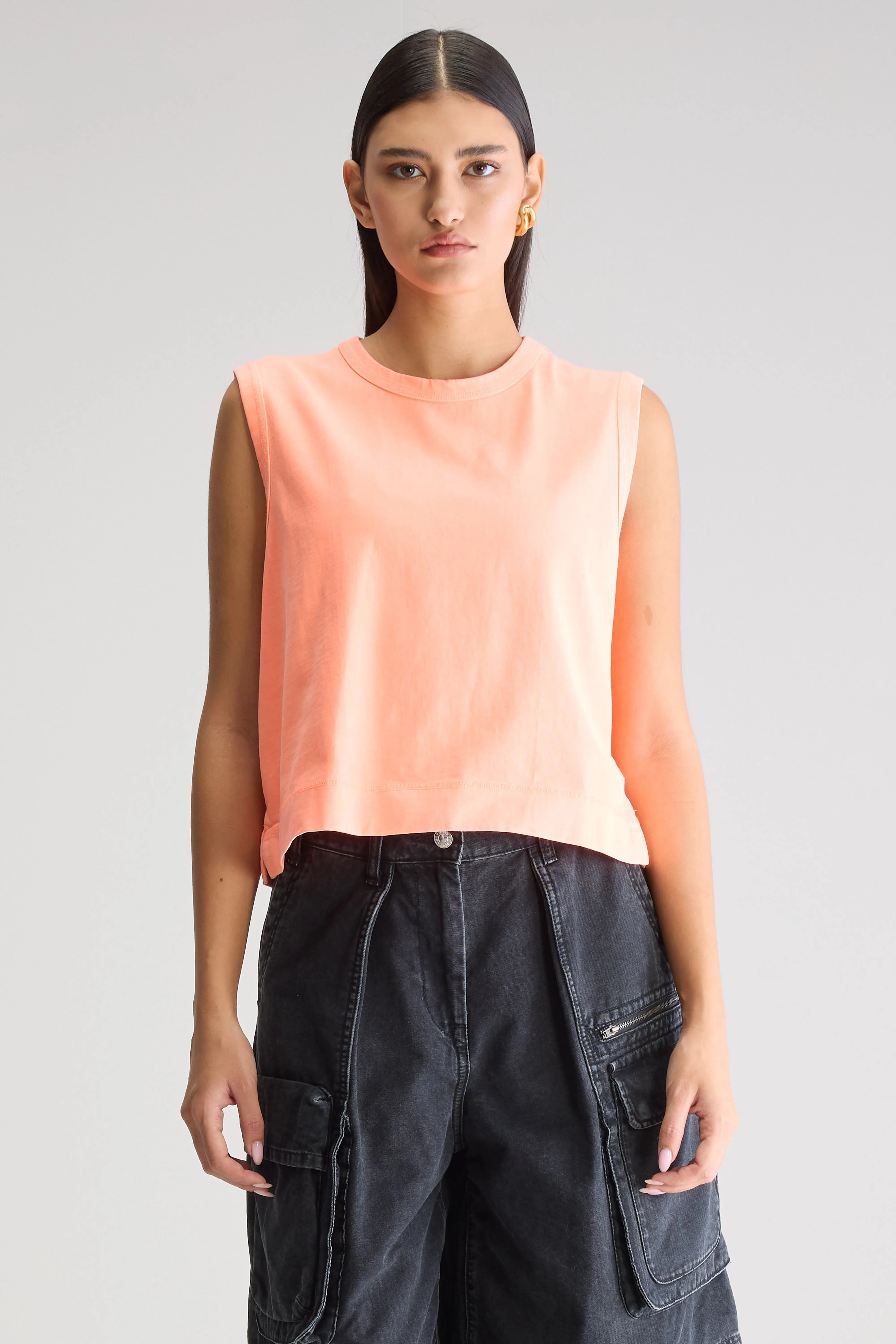 Débardeur Classique Cuare - Exotic wash Pour Femme | Bellerose