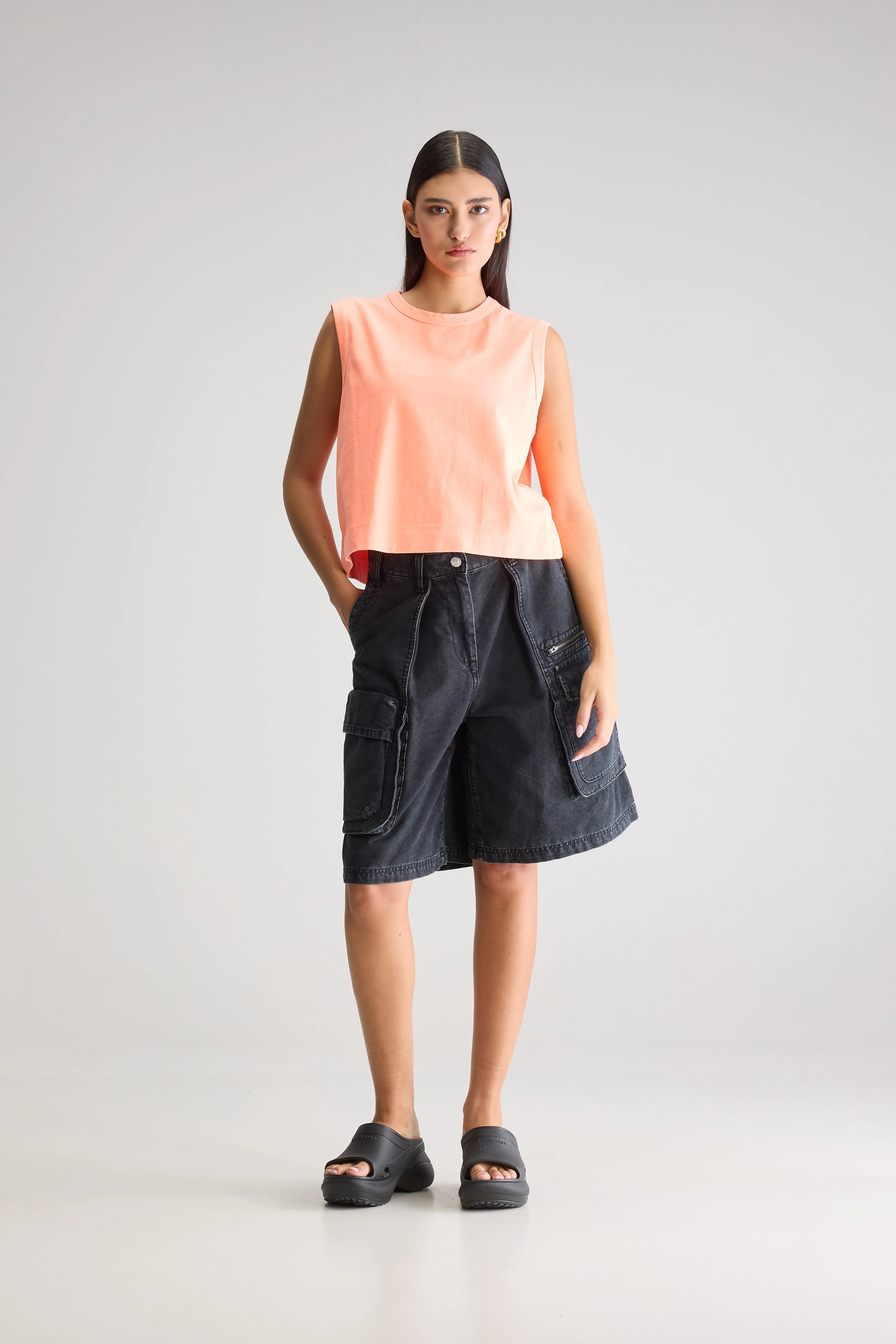 Débardeur Classique Cuare - Exotic wash Pour Femme | Bellerose