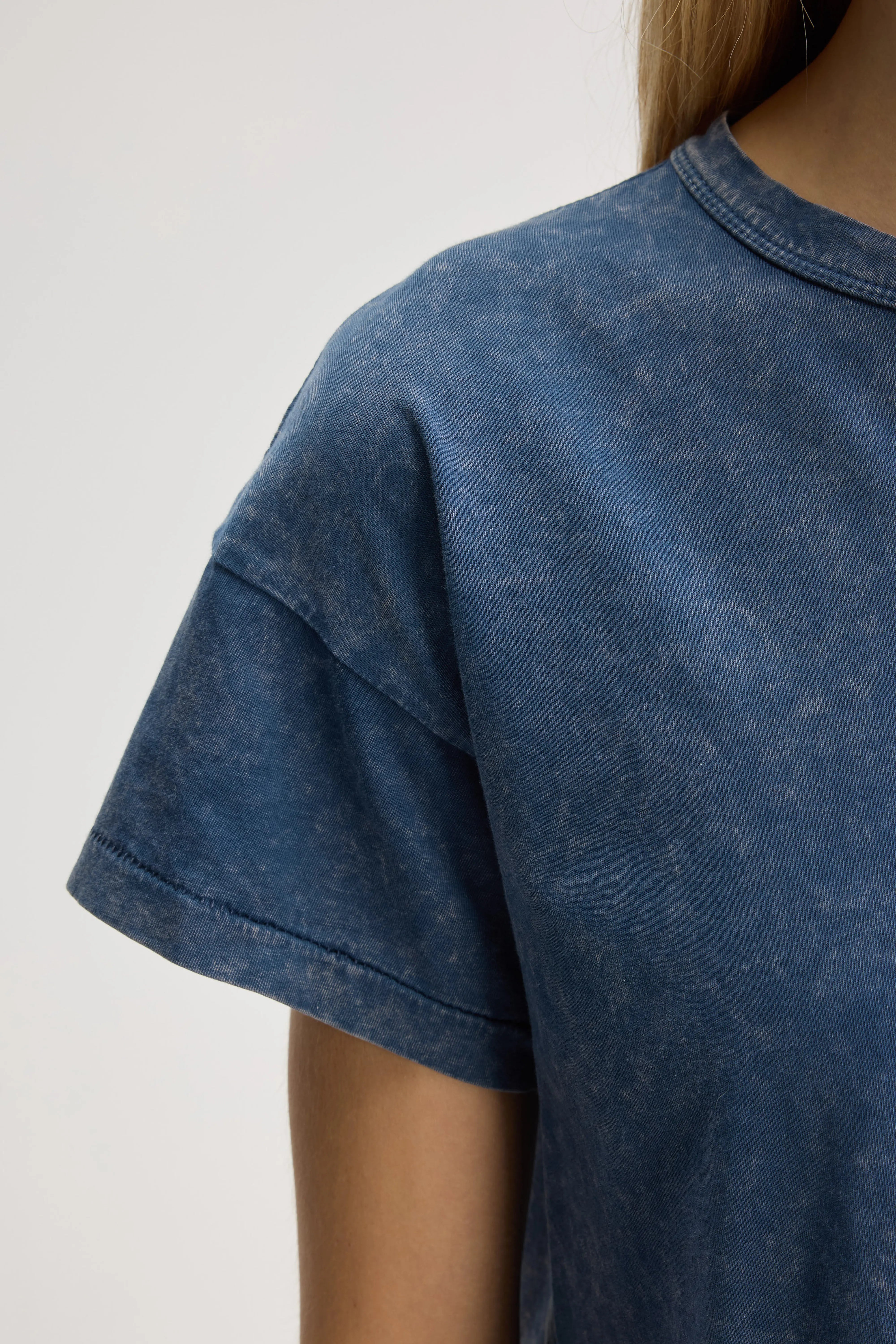 Foqui short-sleeve t-shirt (251 / W / BLUE JEANS)