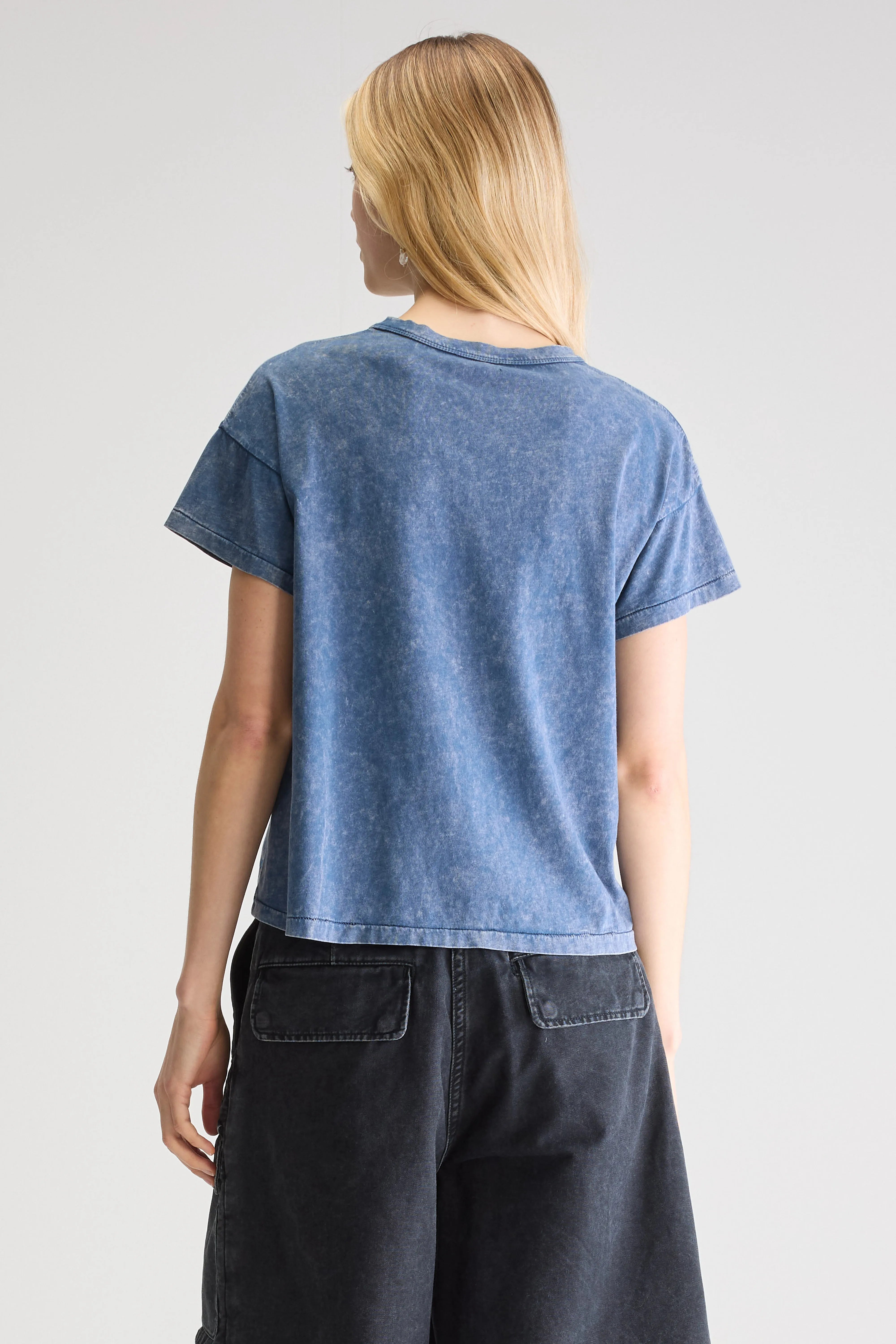 Foqui Short-sleeve T-shirt - Blue jeans For Women | Bellerose