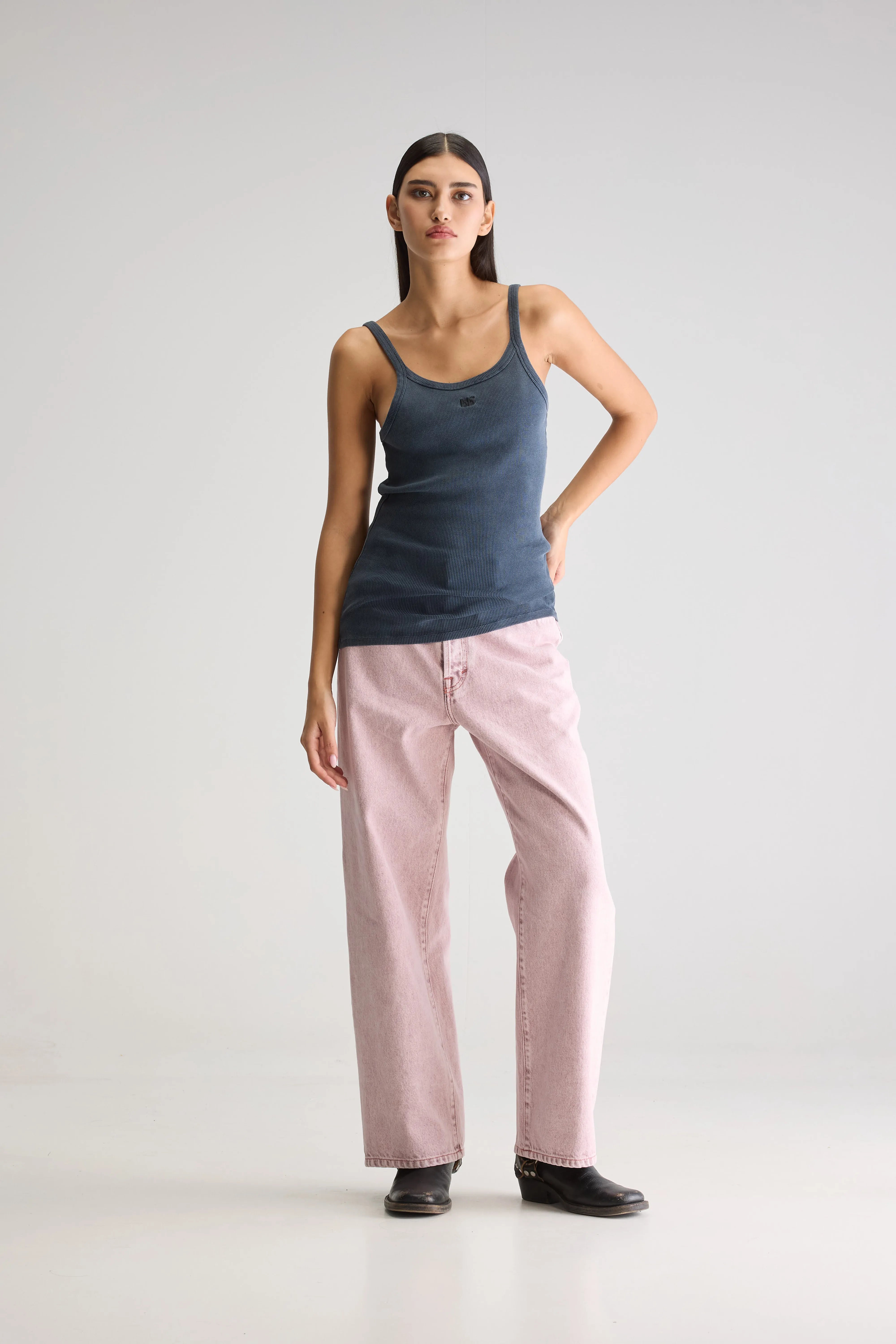 Débardeur slim Celey (251 / W / NAVY)