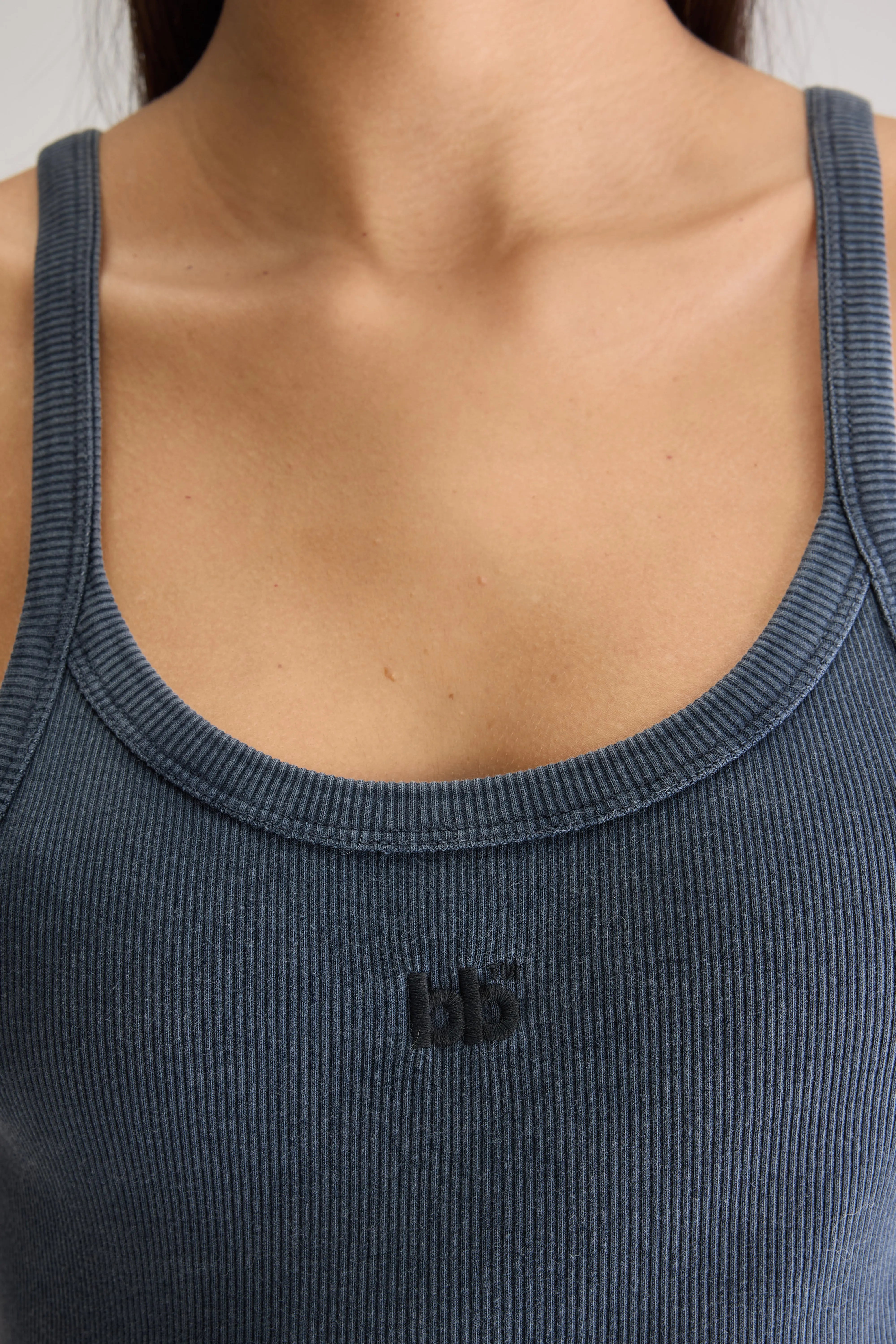 Celey Slim Tank Top - Navy For Women | Bellerose